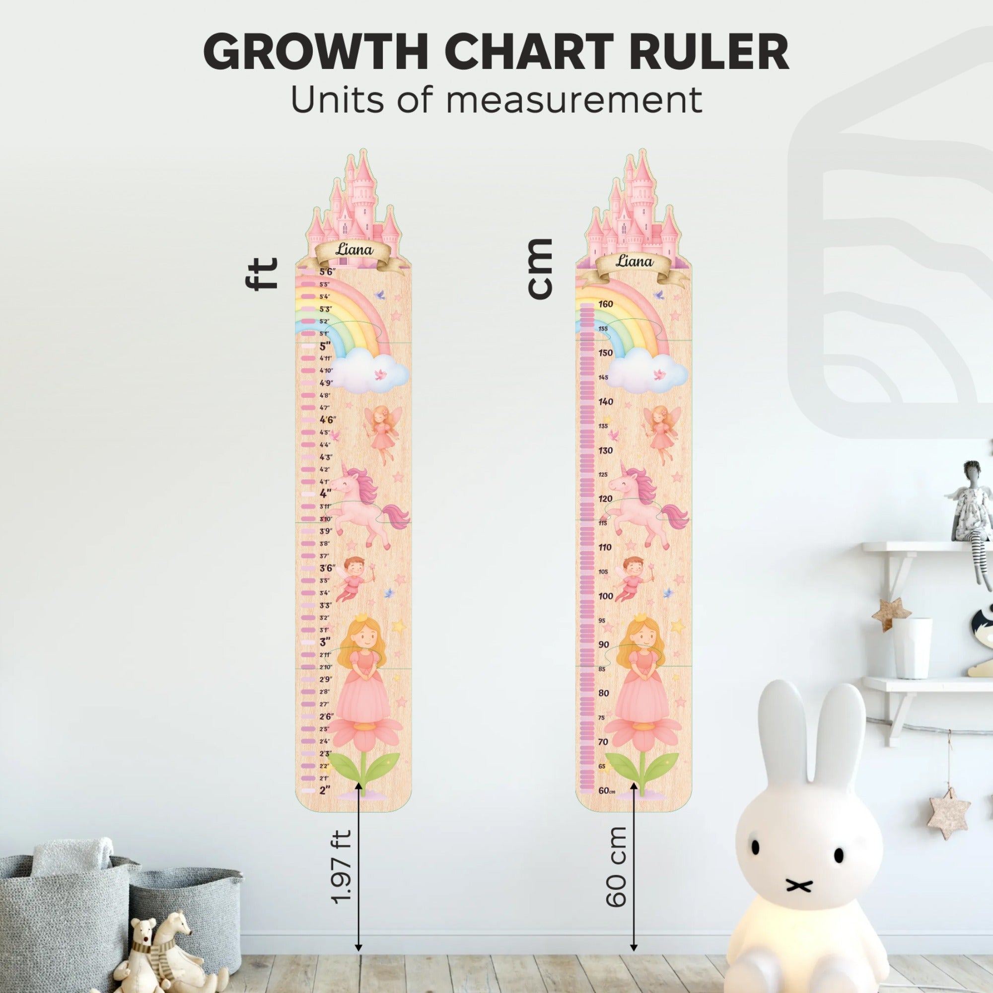 Tabla de crecimiento infantil - Osito de peluche