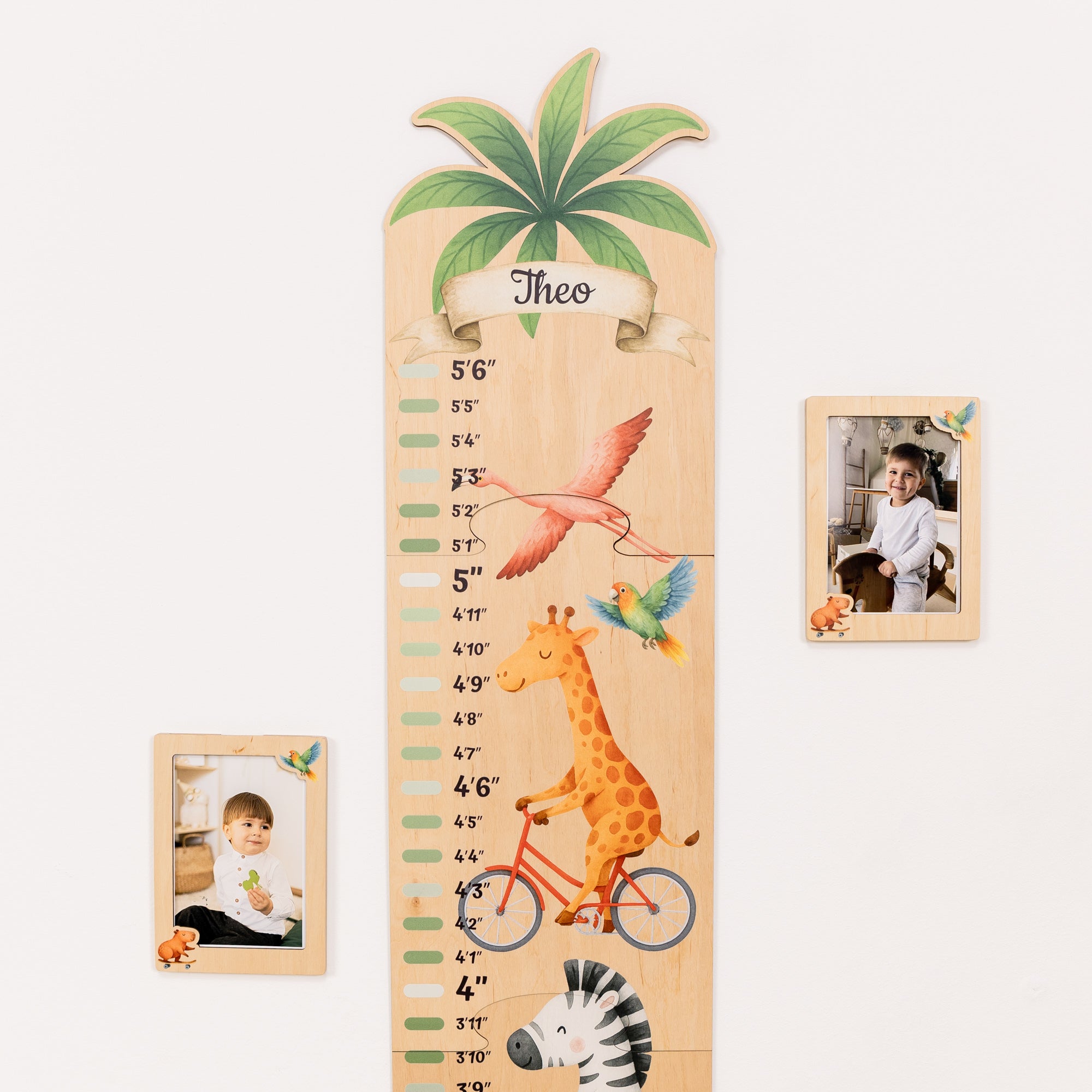 Tabla de crecimiento infantil - Osito de peluche