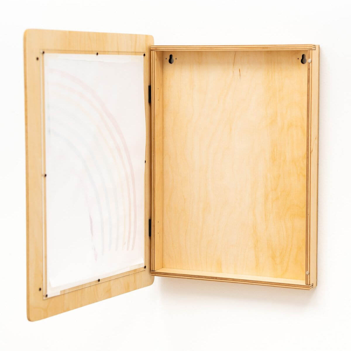 children's art storage frame