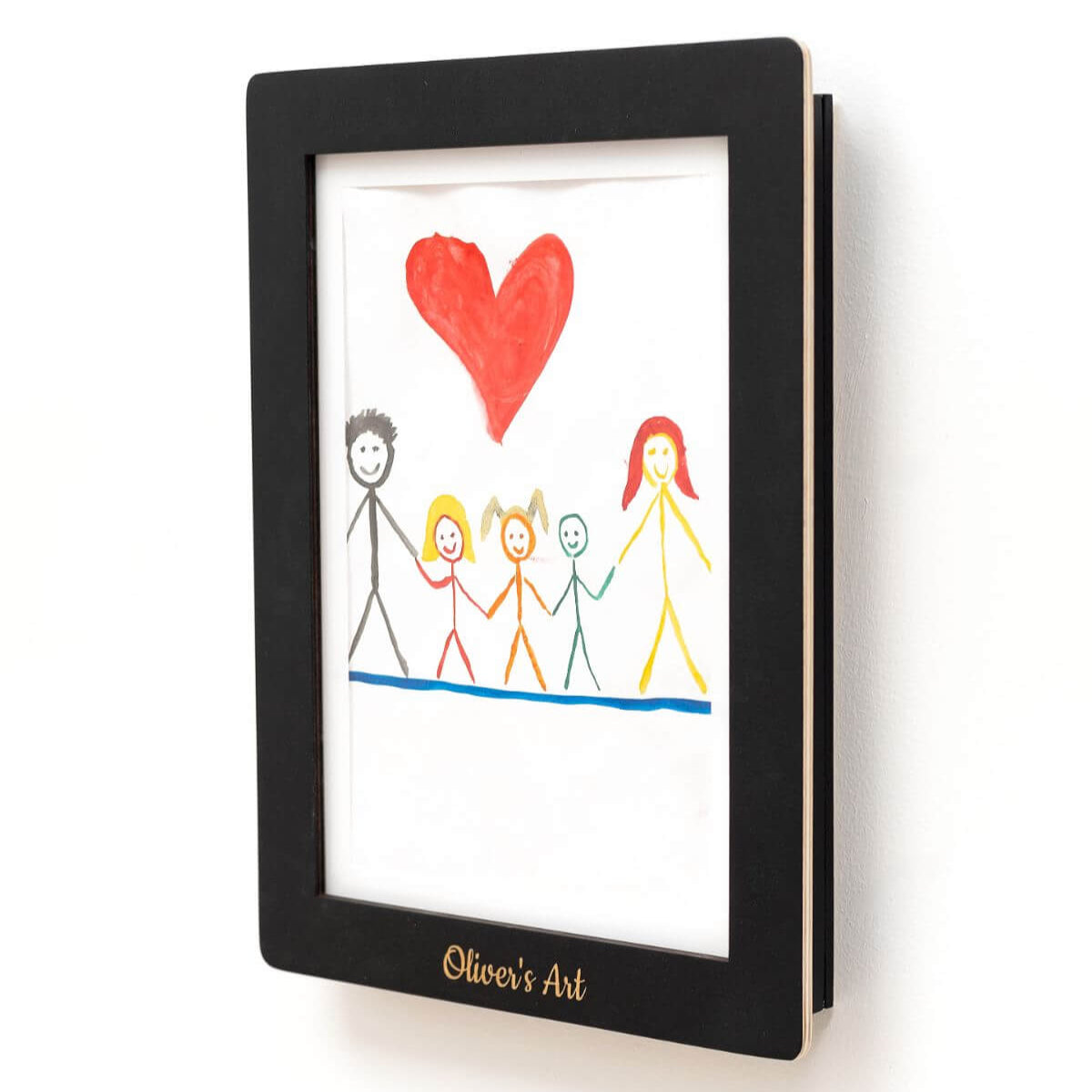 black art storage frame