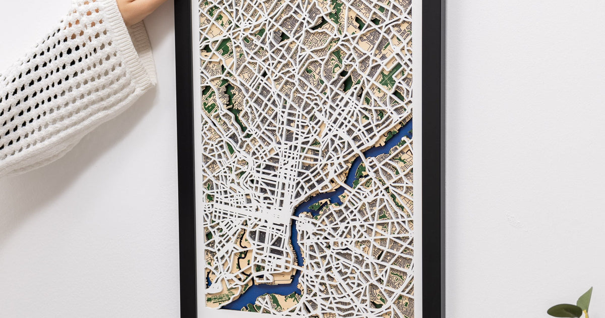 3D City Map Philadelphia | Enjoy The Wood