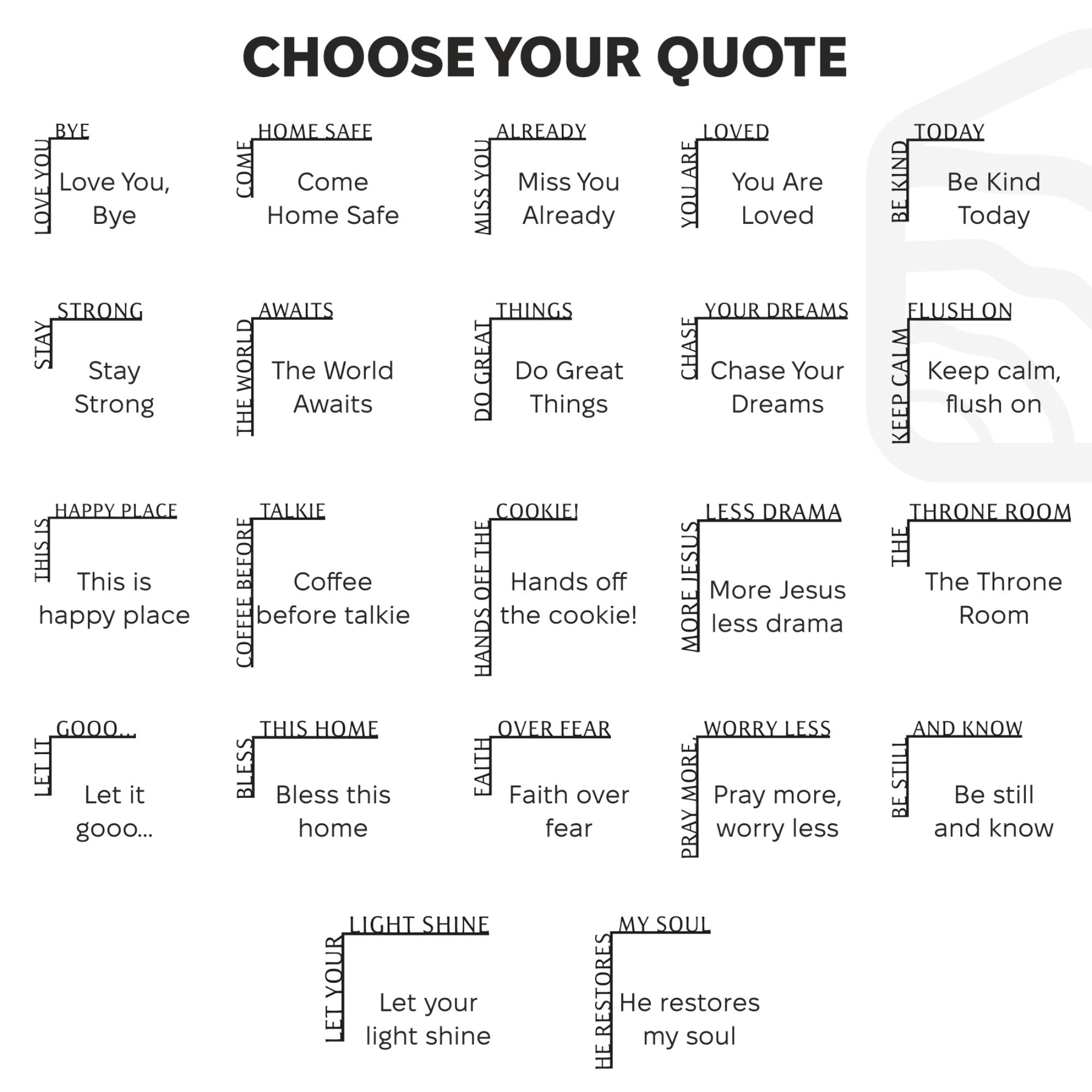 Wooden Corner Quote – Custom Quote