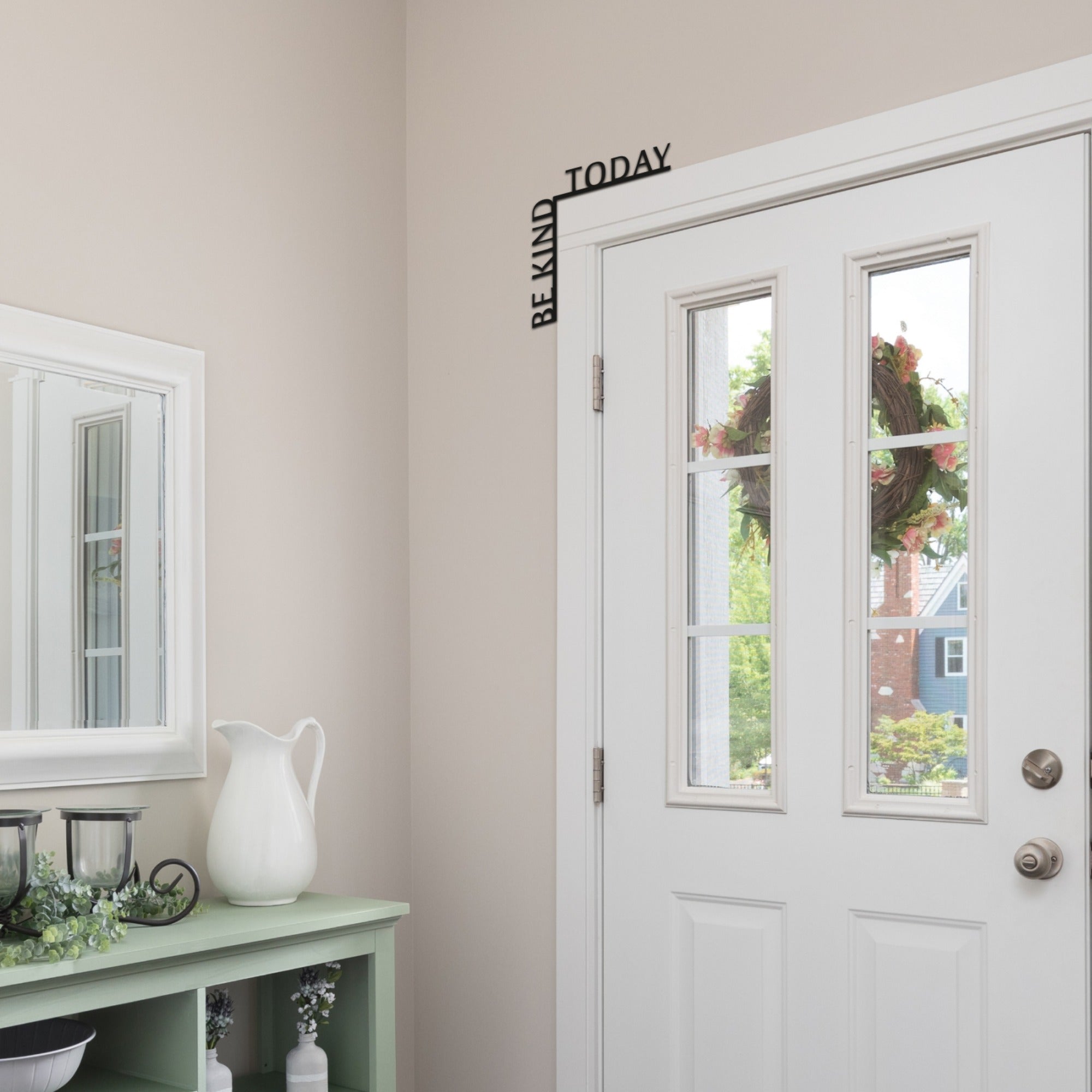 Wooden Corner Quote – Be Kind Today