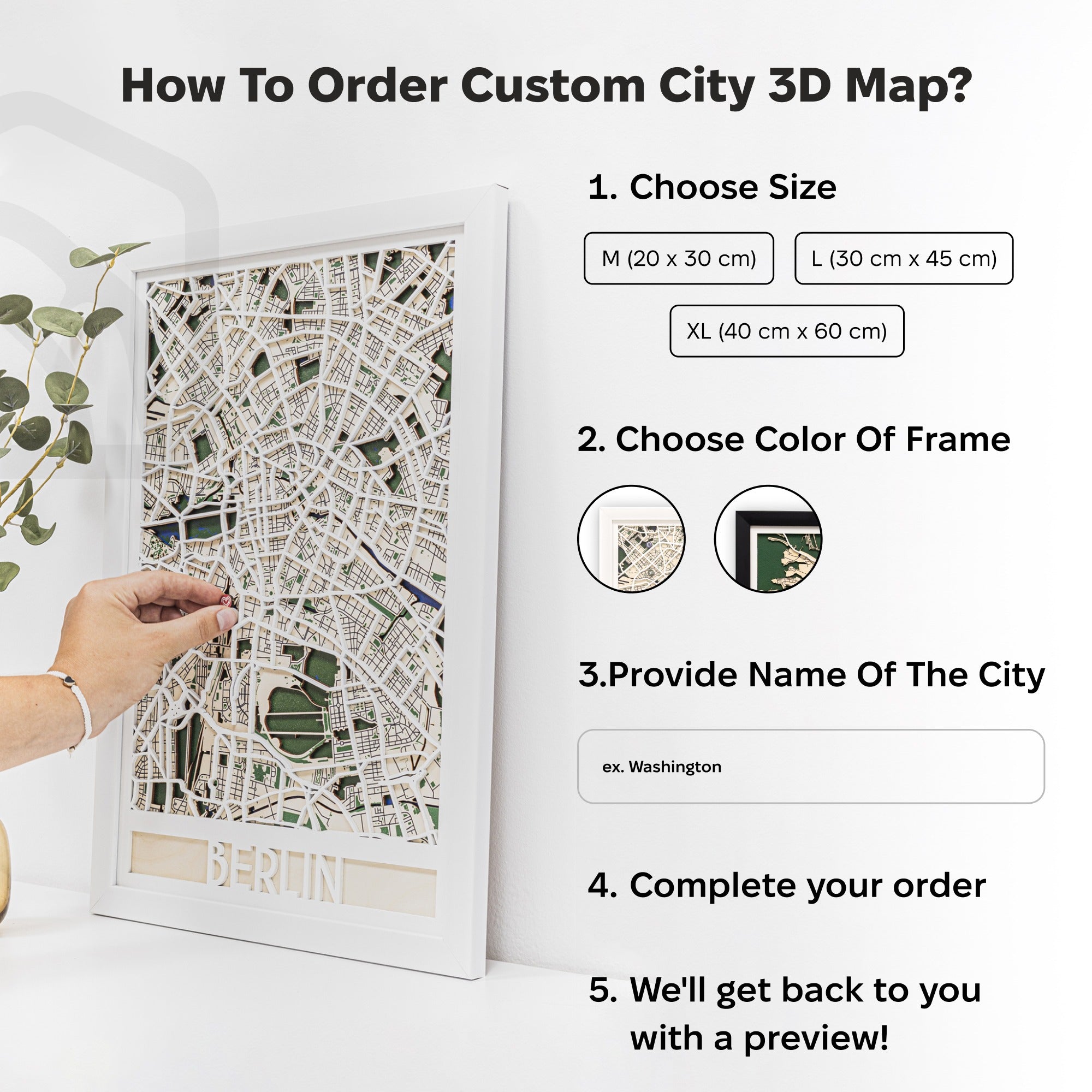 3D City Map Custom