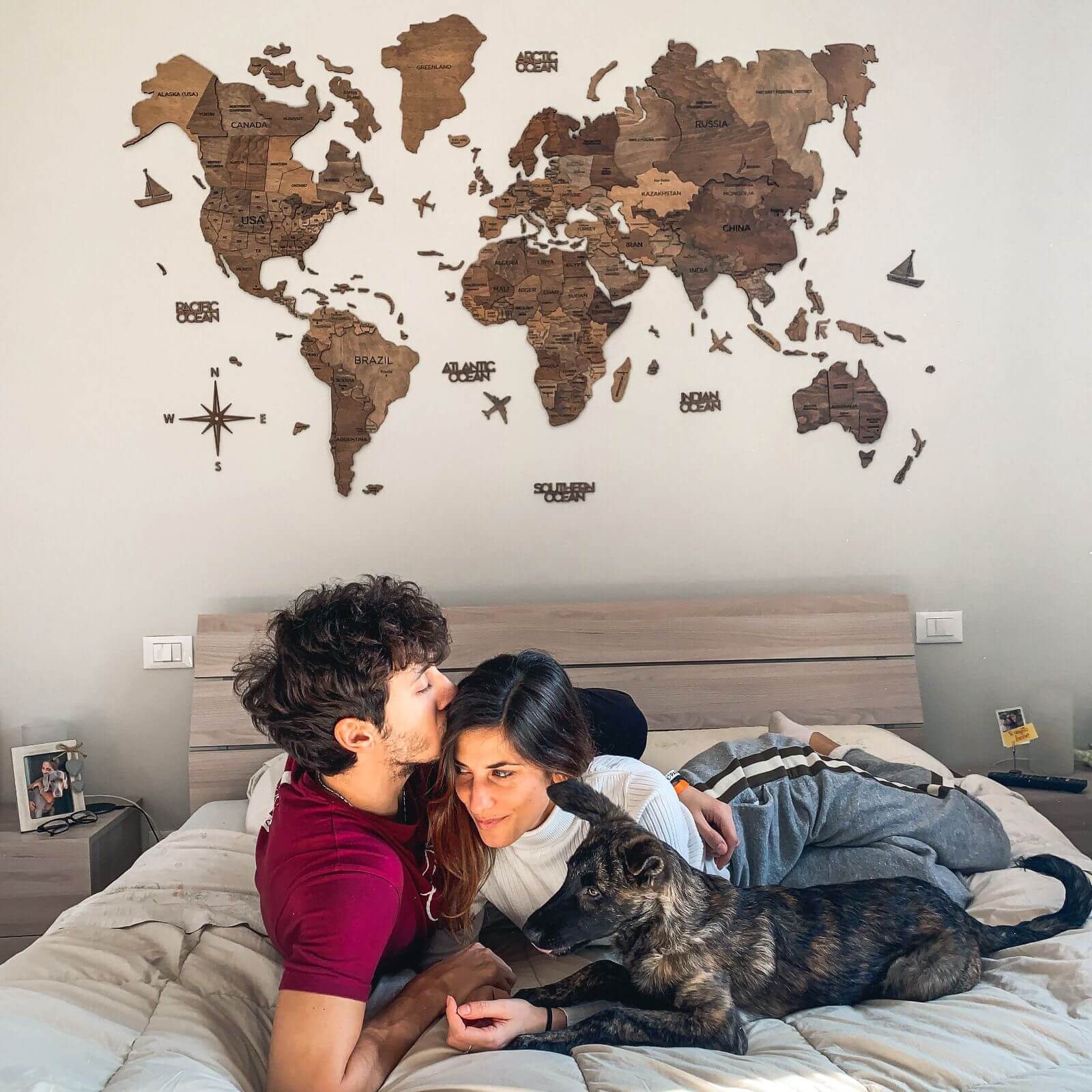 3D Wooden World Maps Wall Decor | Enjoy The Wood