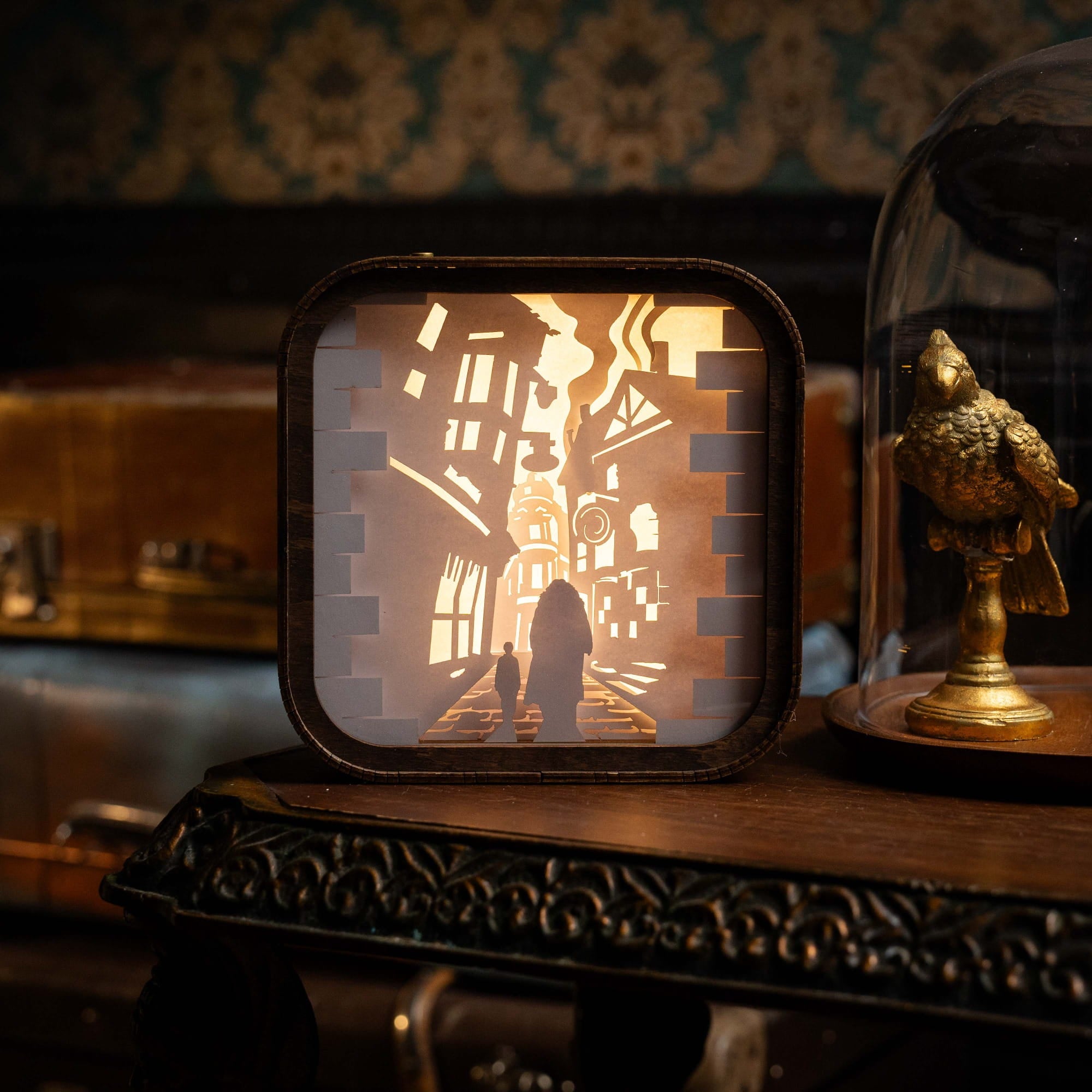Wooden Harry Potter Night Light - Diagon Alley by Enjoy The Wood 