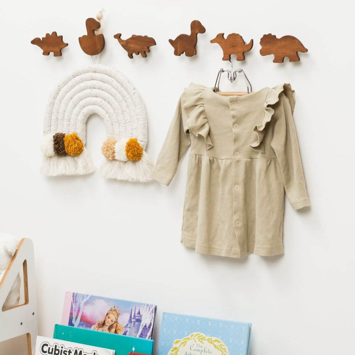 dinosaur wall hooks