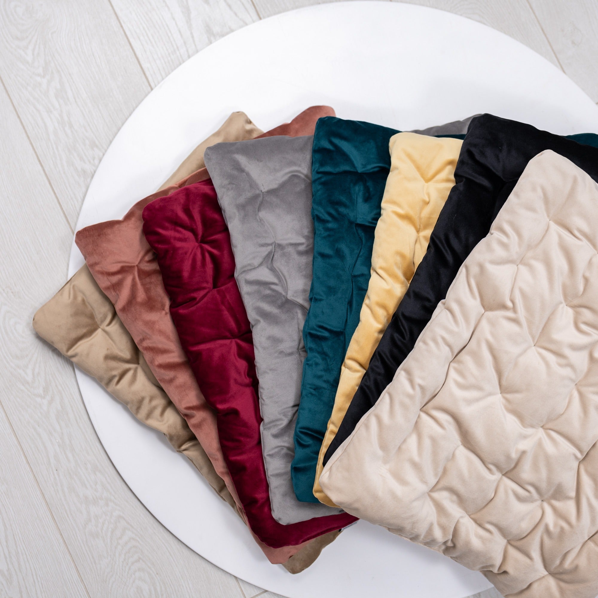 Sleeping Dog House Pillow - Yellow by Enjoy The Wood 