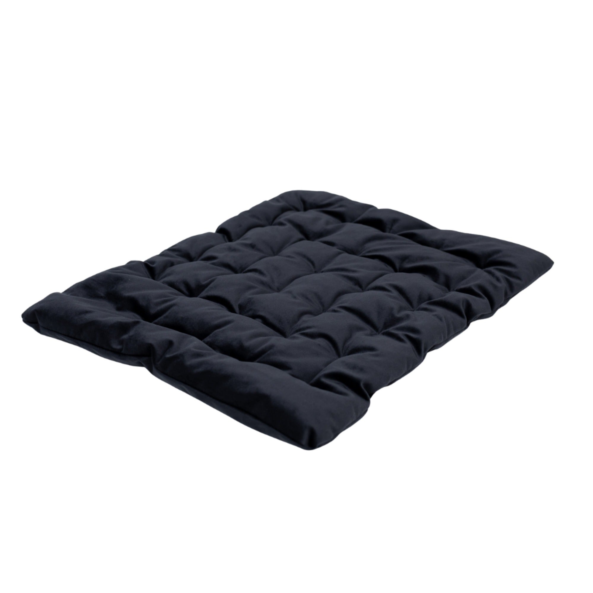 Sleeping Dog House Pillow - Black by Enjoy The Wood 