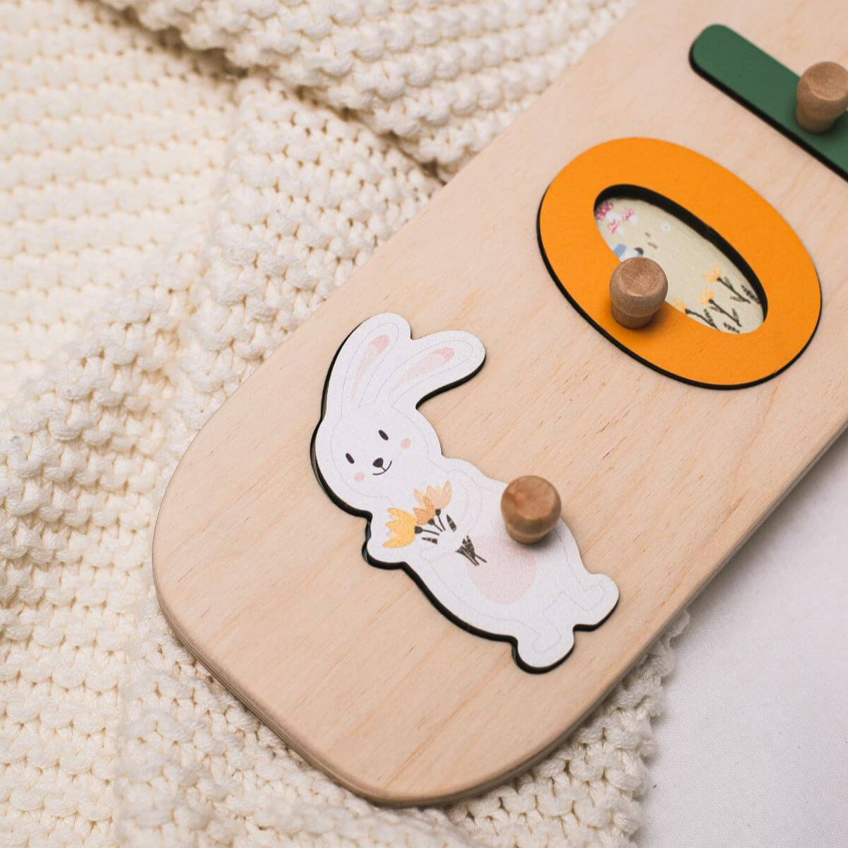 Easter baby puzzle 