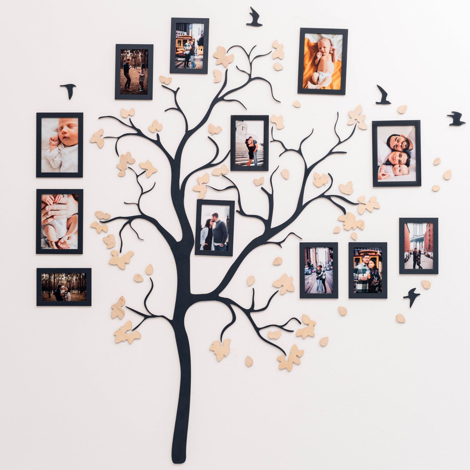 family tree wooden