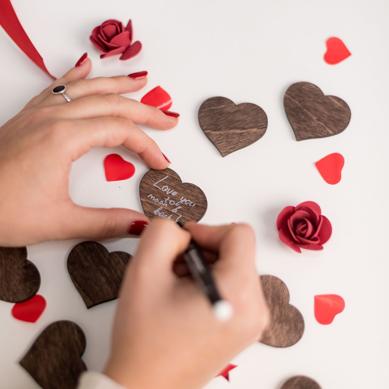 Heart Photo Puzzle • Enjoy The Wood
