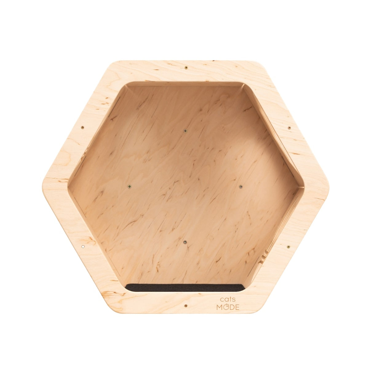 hexagon cat wall shelves