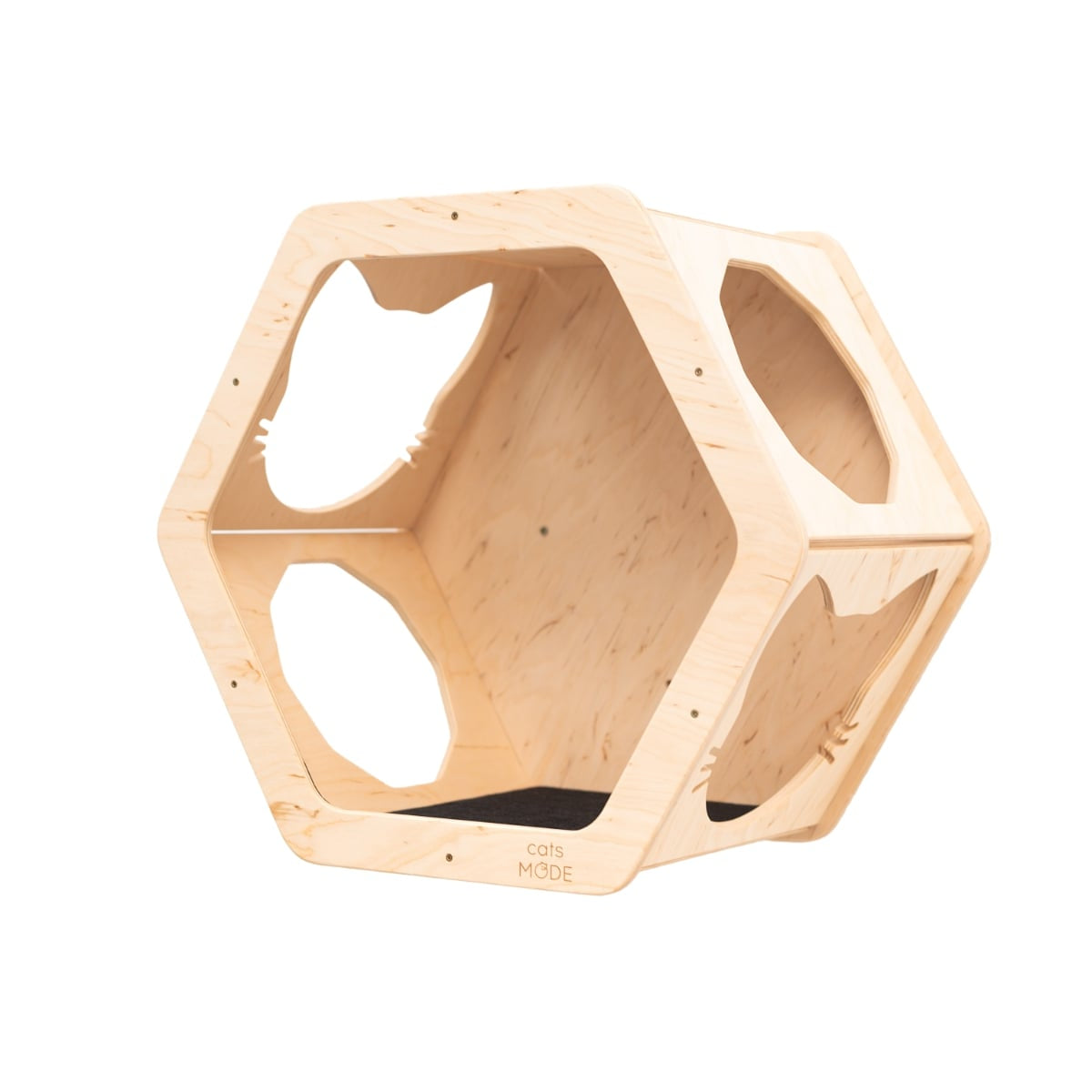 hexagon cat shelves