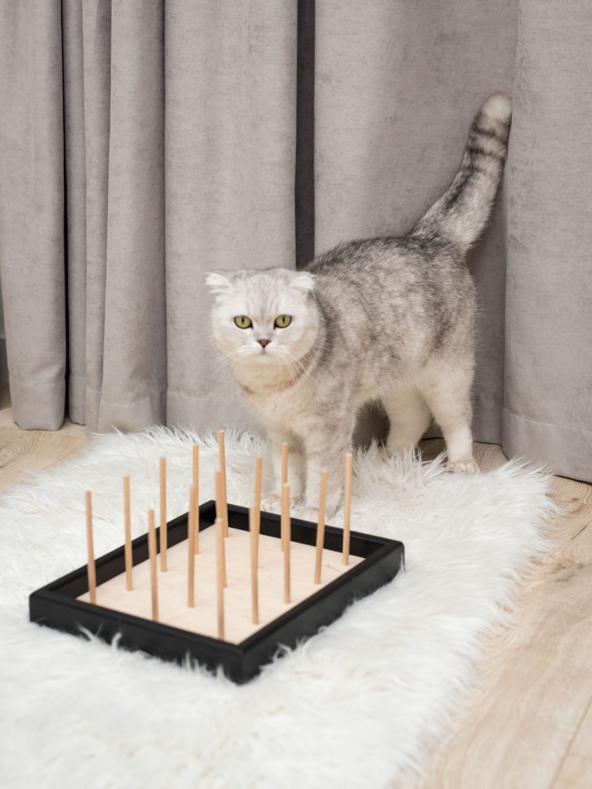 indestructible cat toys made from wood