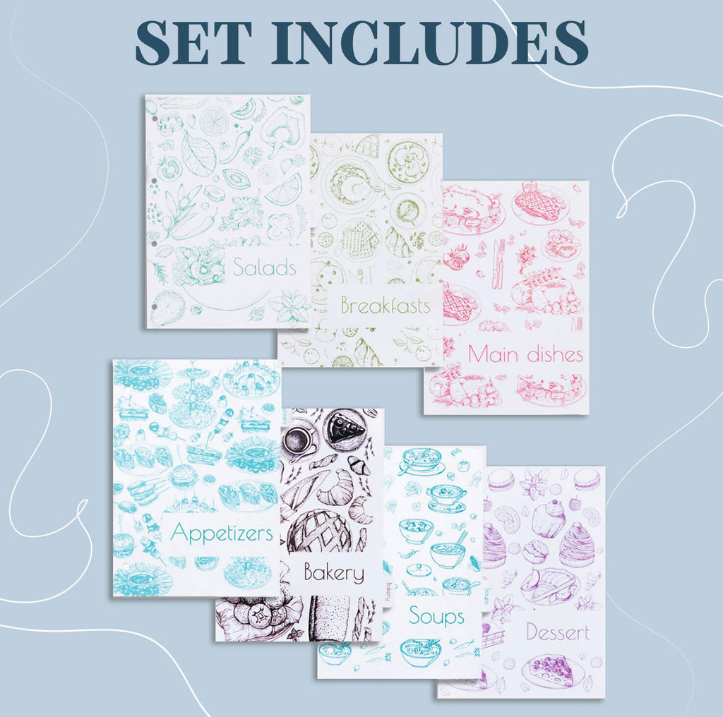 Dividers Recipe Book