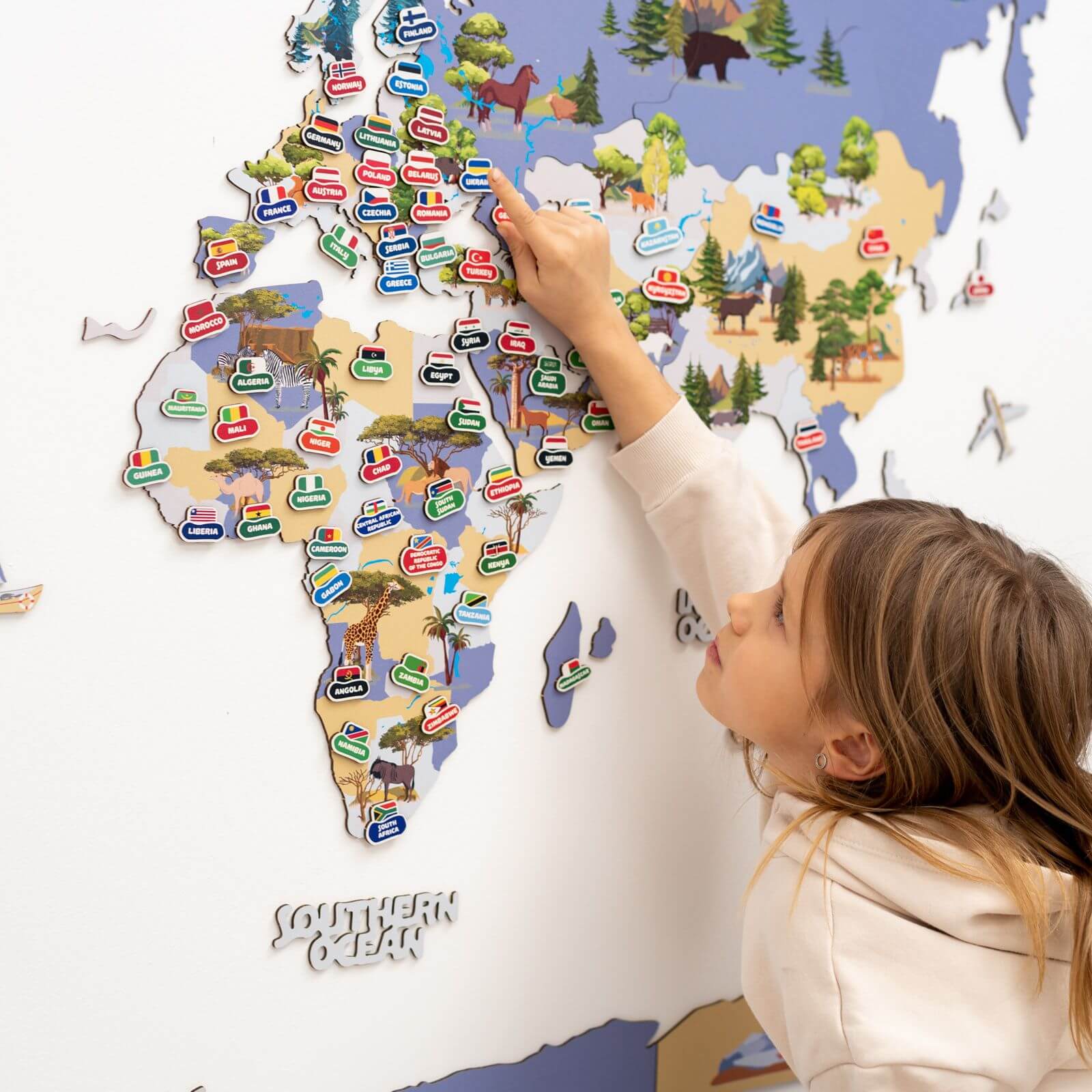 nursery world map