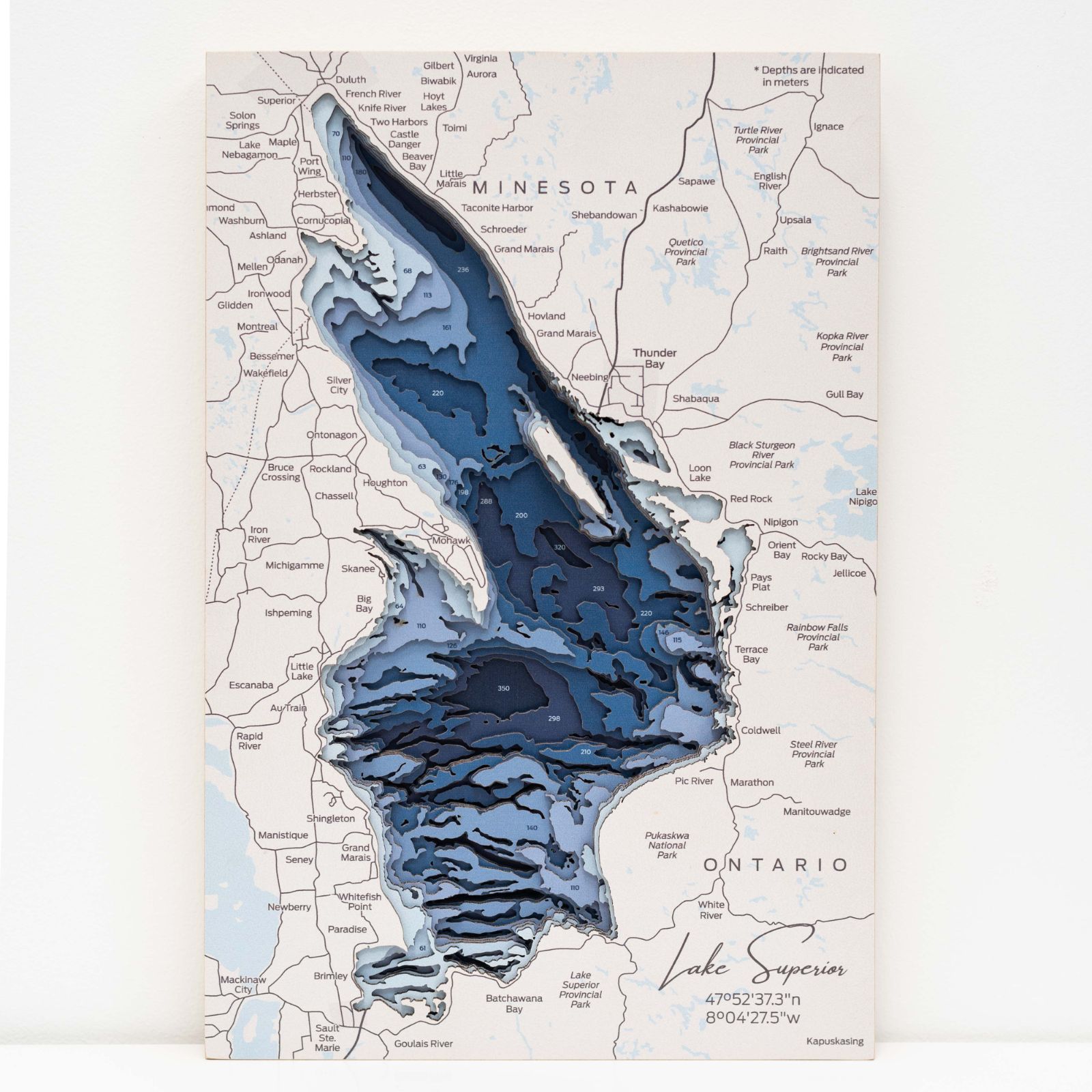 Lake Superior Wall Art • Enjoy The Wood