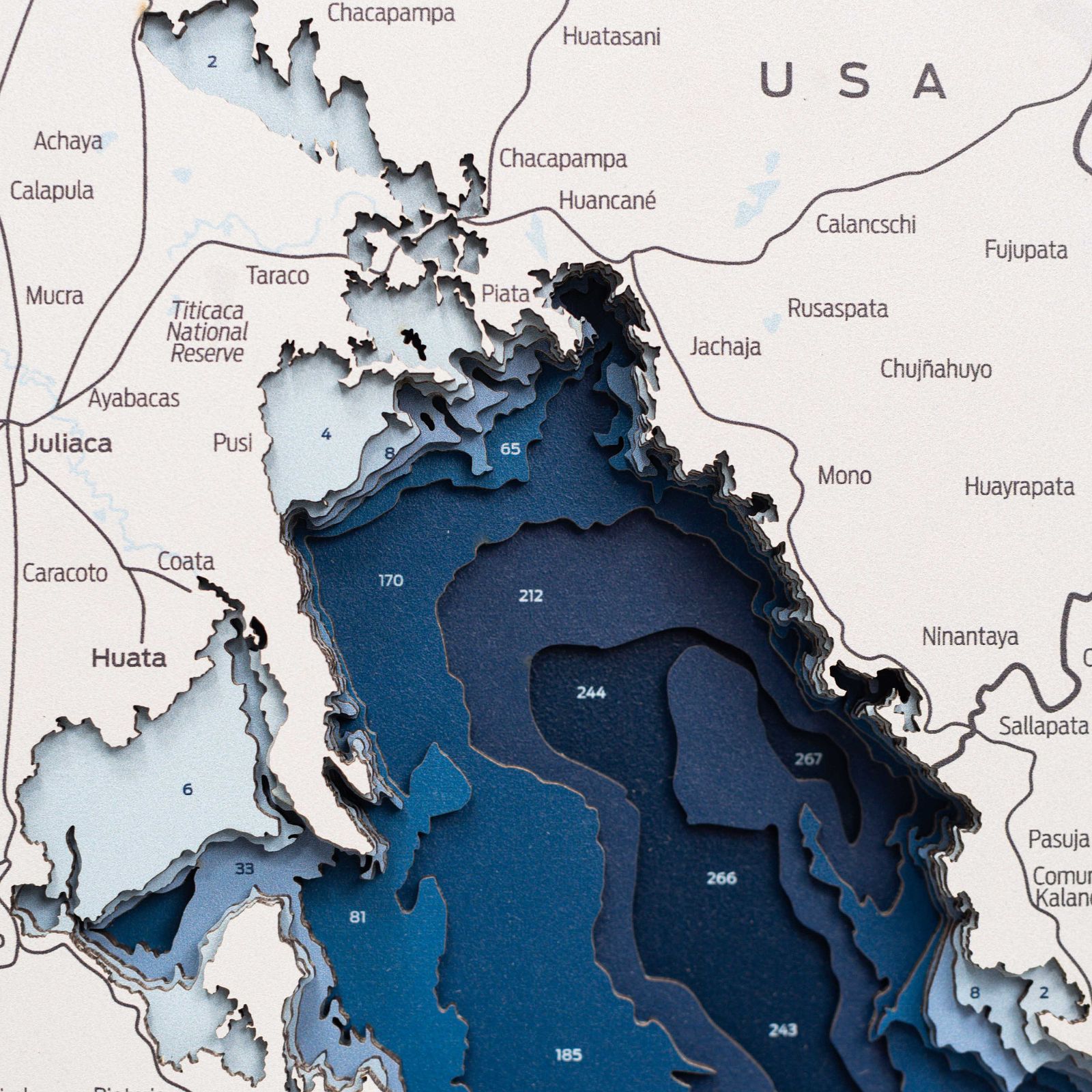 lake titicaca map