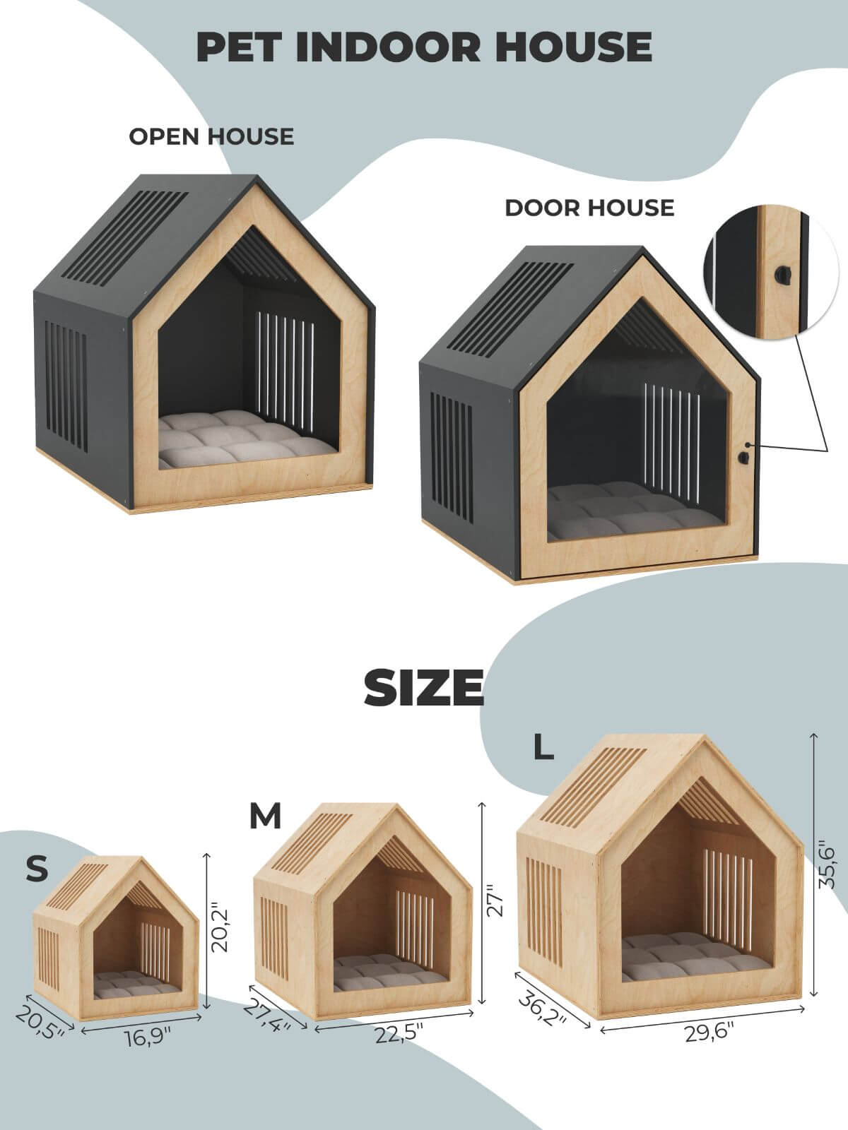 indoor dog houses for large dogs
