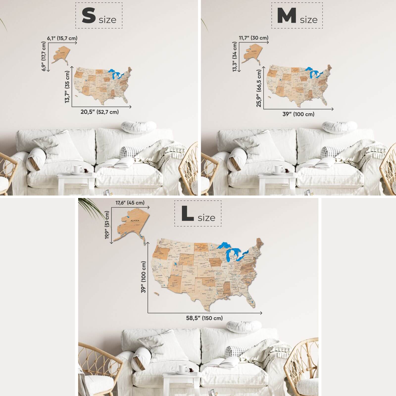 3d map of united states