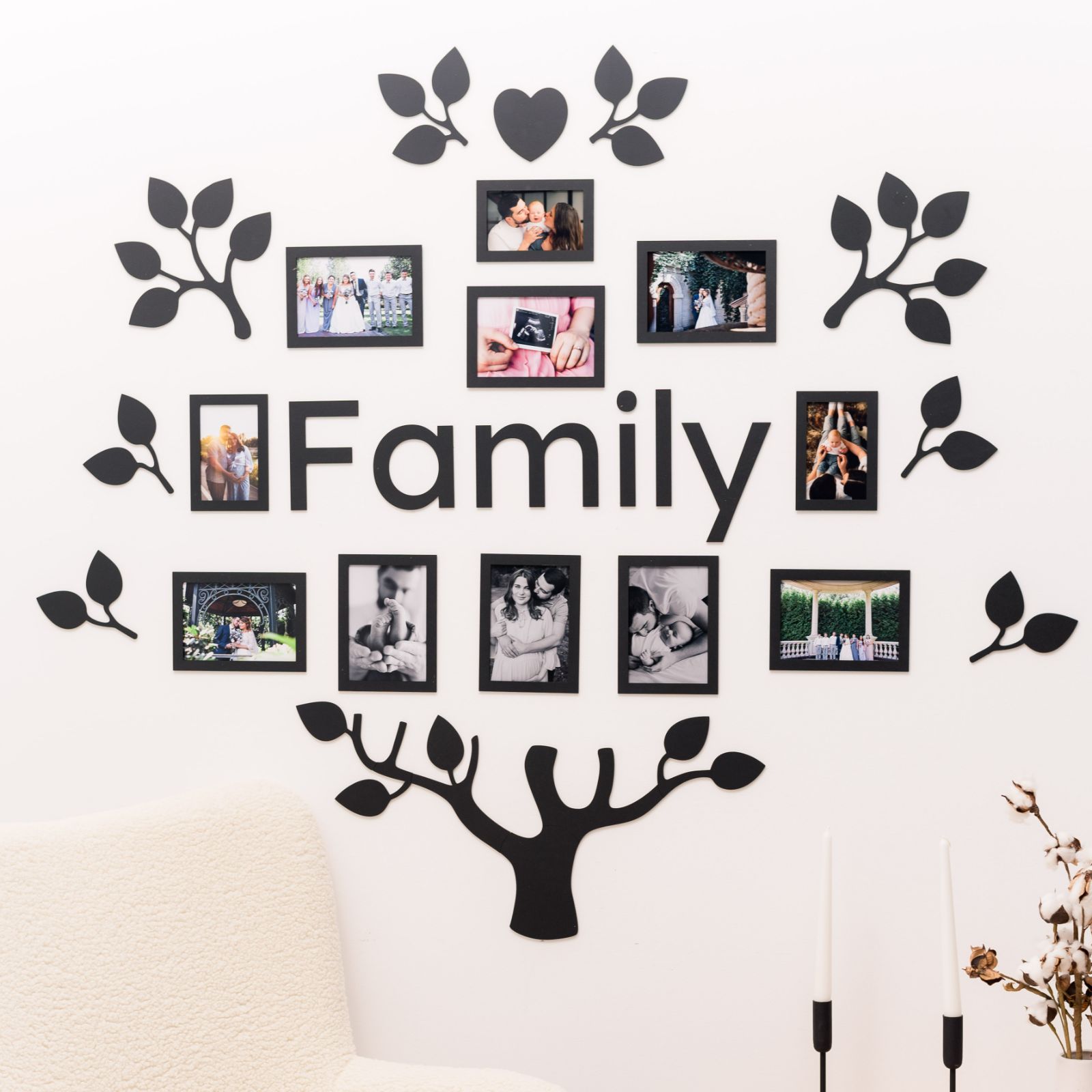 led light family tree