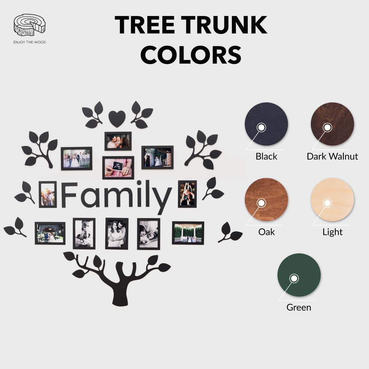 led light family tree