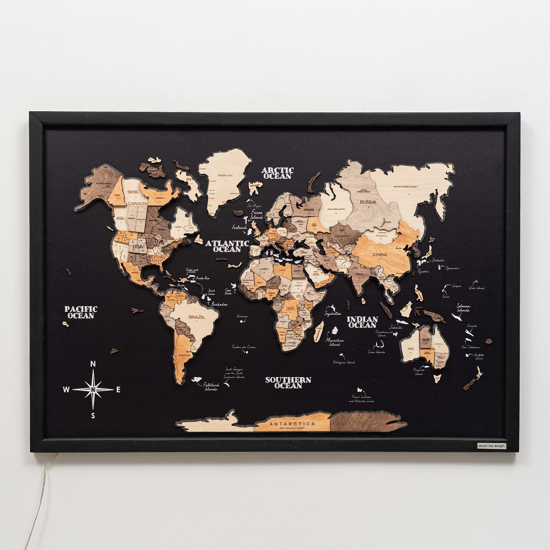 basement wall decor