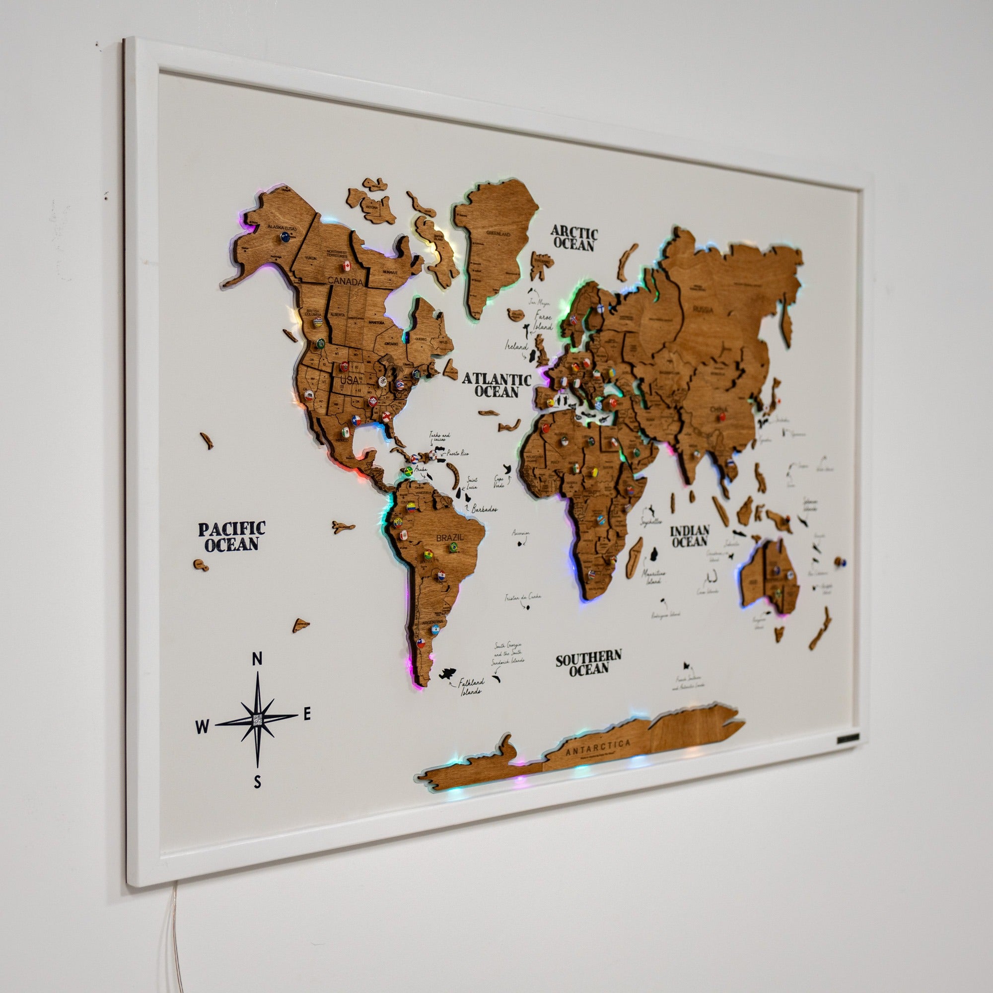 border wall map