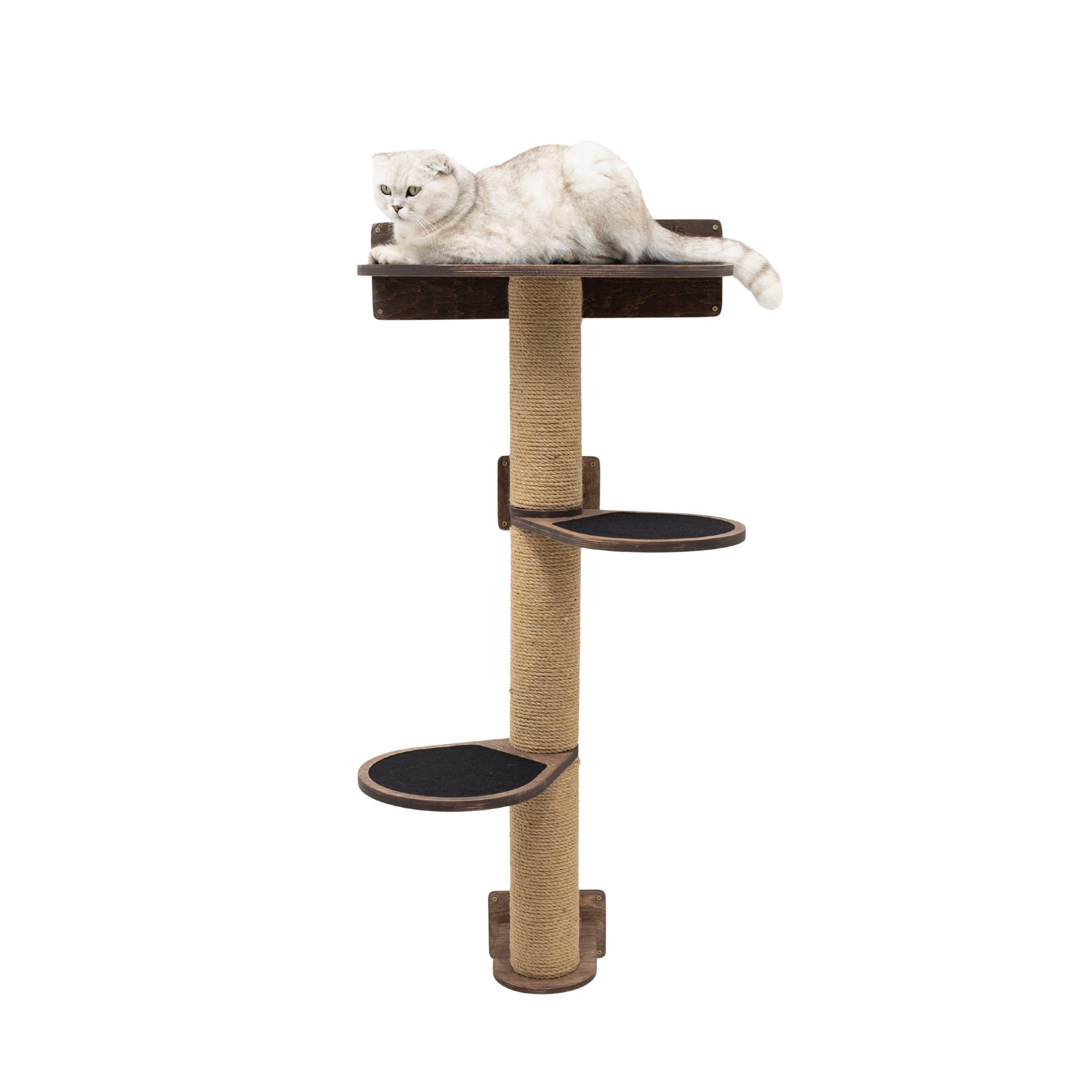Medium Cat Tree – Dark Walnut