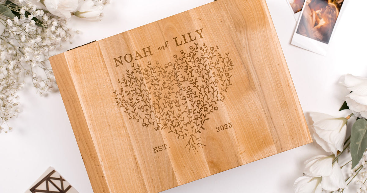 Wedding Memory Box - Bloom | Enjoy The Wood