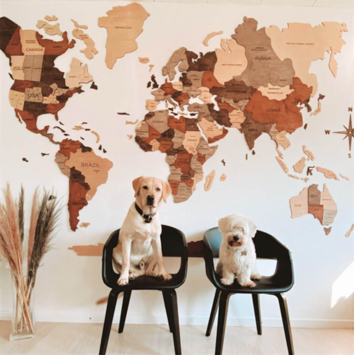 Large Rustic Wall Decor → Enjoy The Wood → Order Now