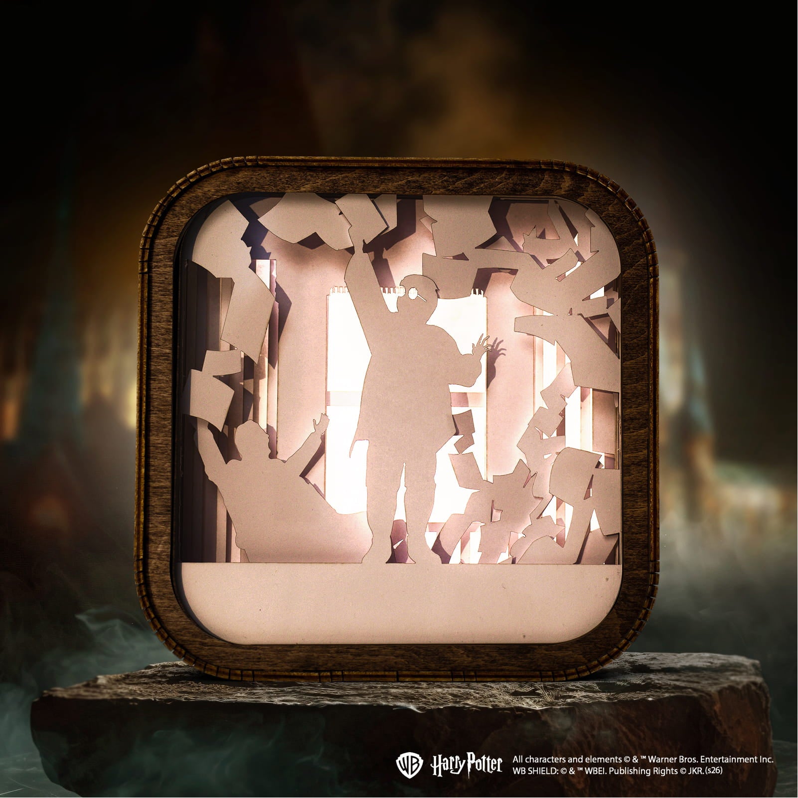 Wooden Paper Night Light - No Post on Sundays by Enjoy The Wood 