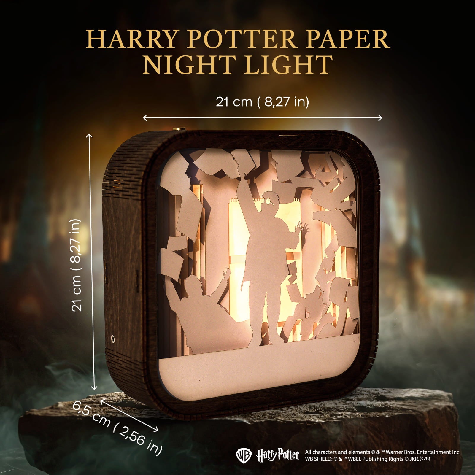 Wooden Paper Night Light - No Post on Sundays by Enjoy The Wood 