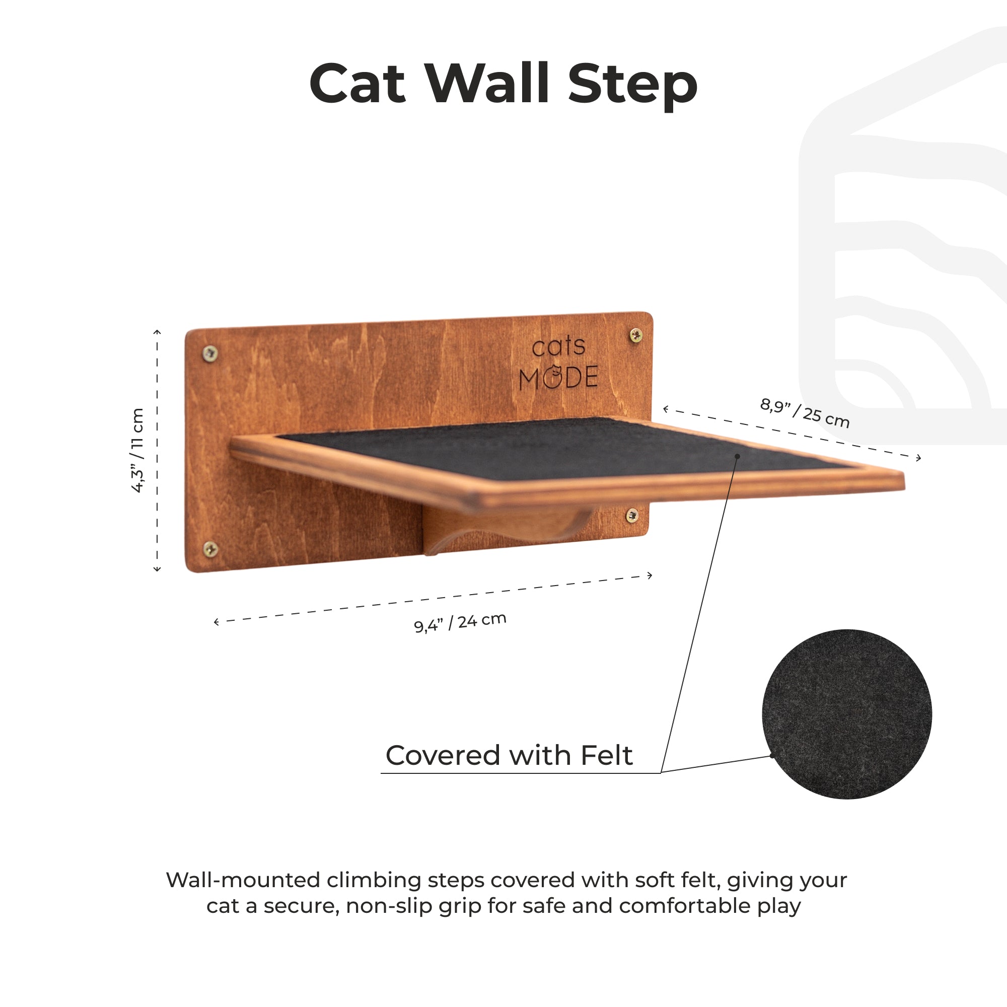 Wandtreppe für Katzen