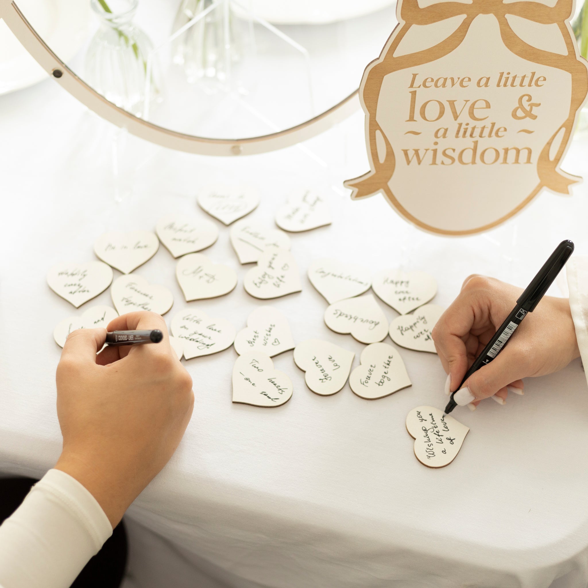 guest book oval