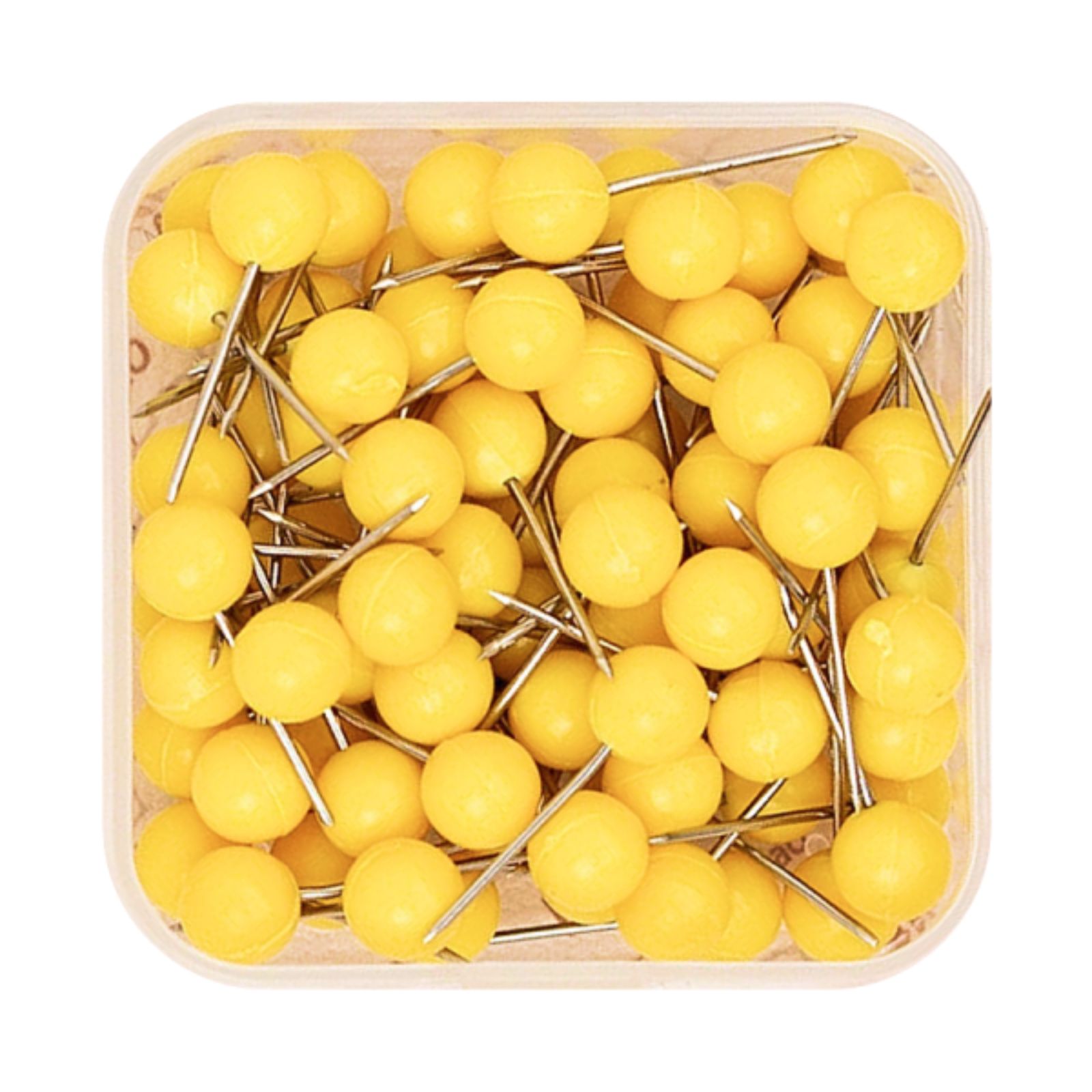 Canvas Push Pins - Yellow