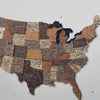 the usa wall map with pins
