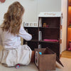 Wooden Dollhouse - Dark Walnut