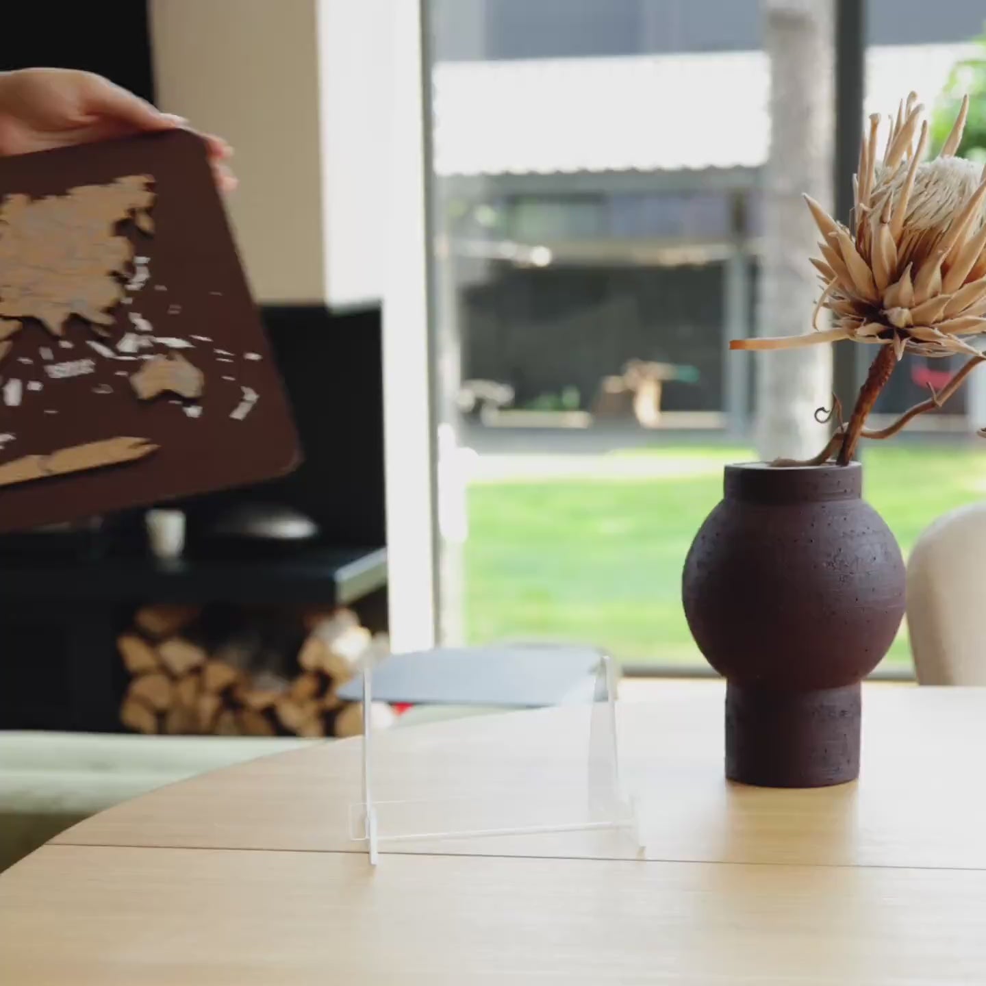 Mini-World-Map-Cork