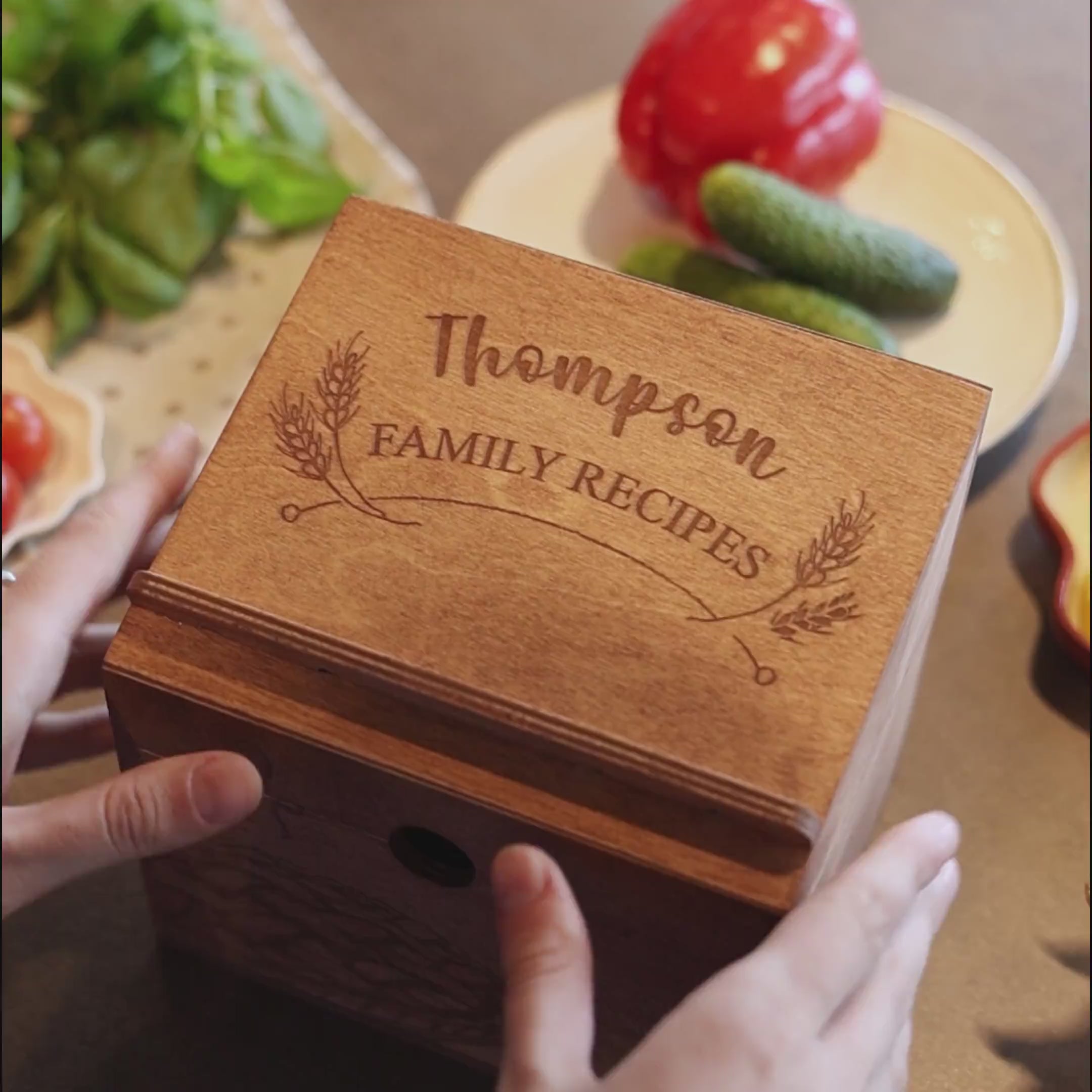 wooden box