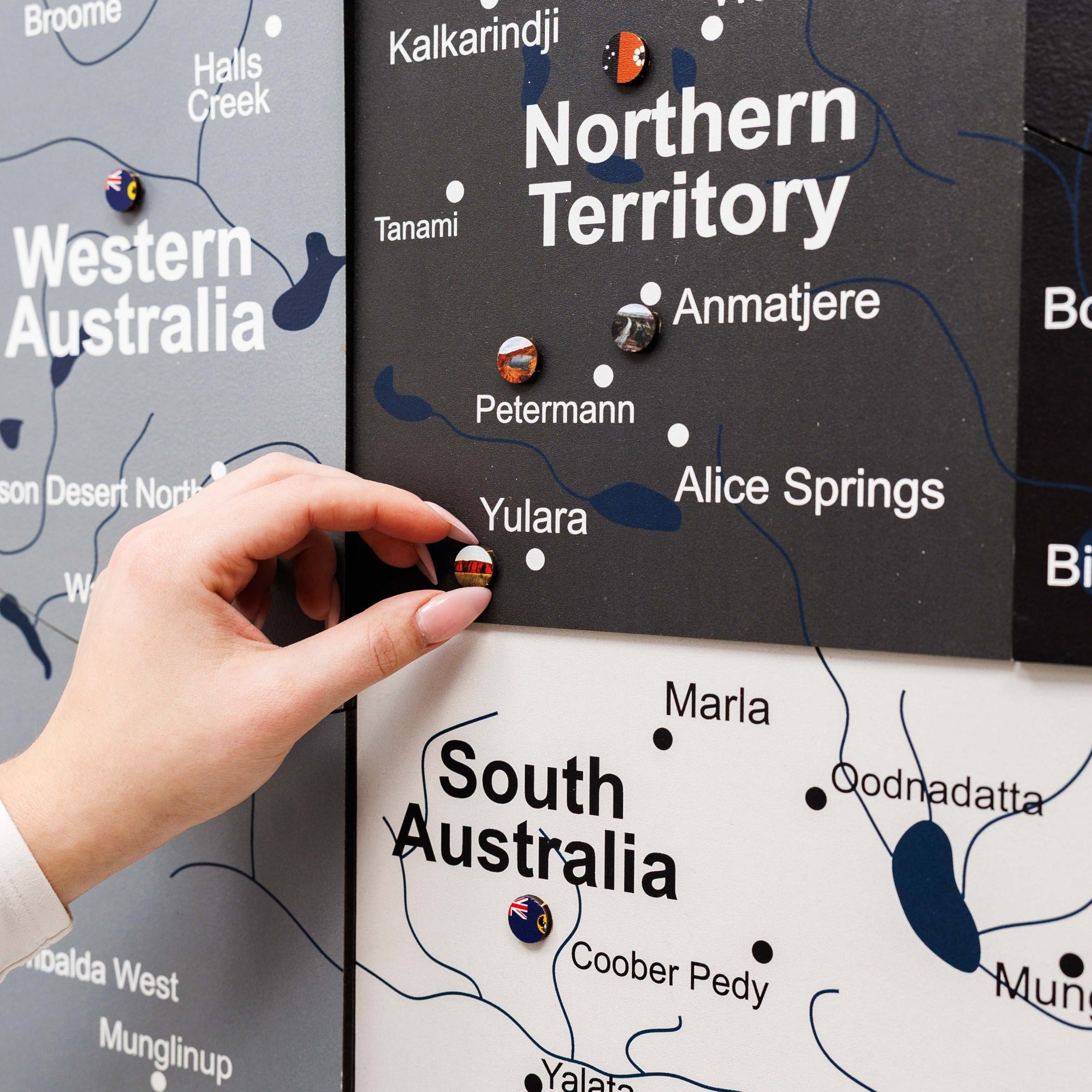 3D Wooden Map of Australia - Nordik by Enjoy The Wood 