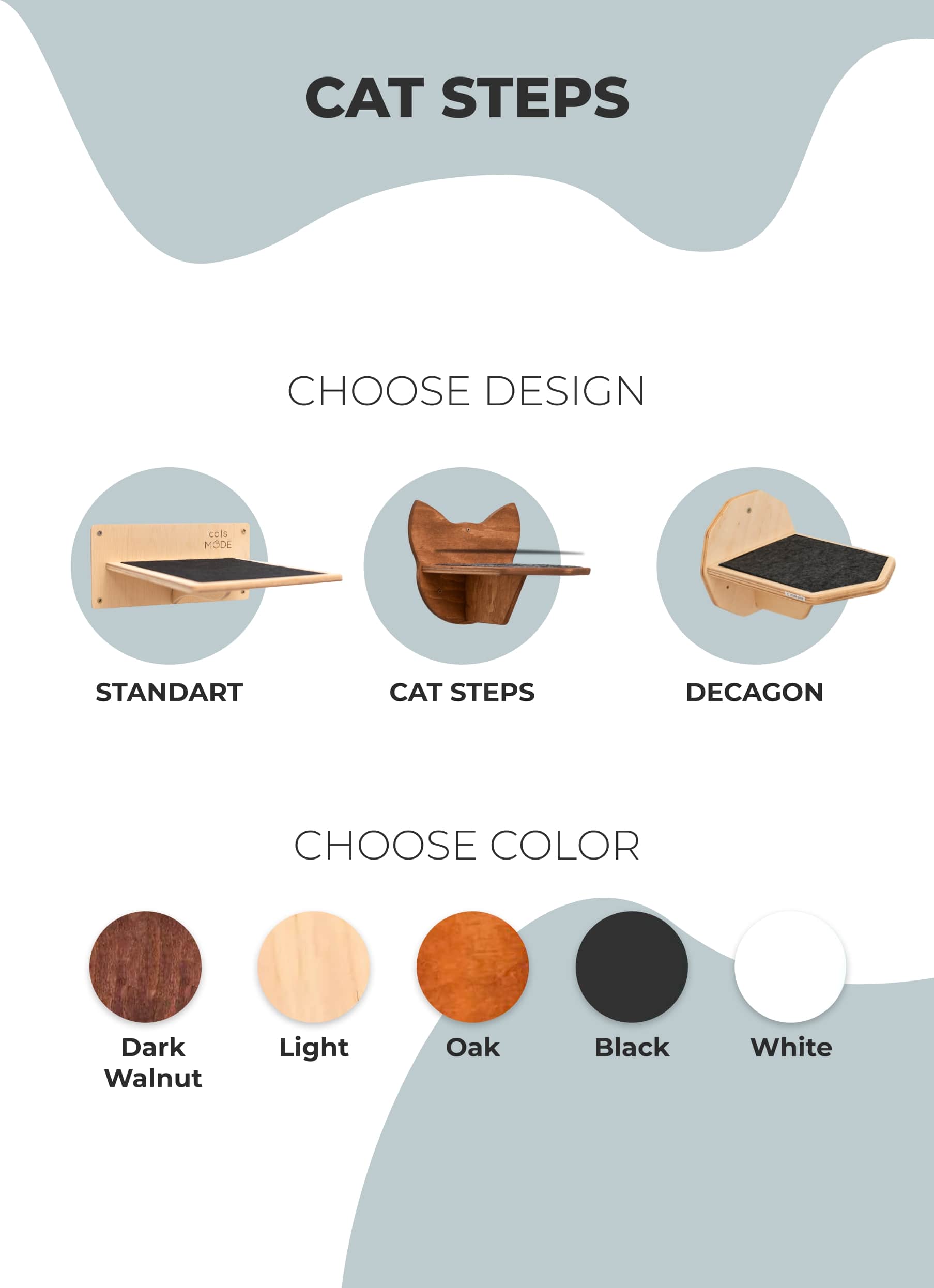 wall steps for cats