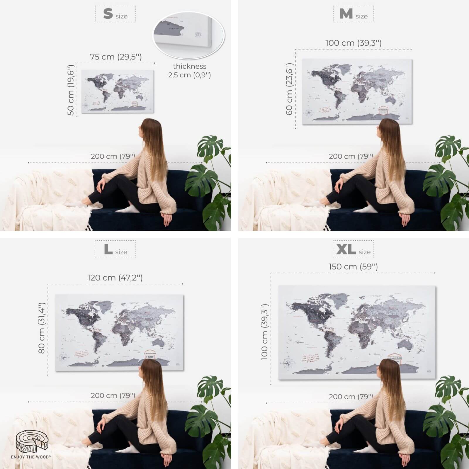 wall map canvas