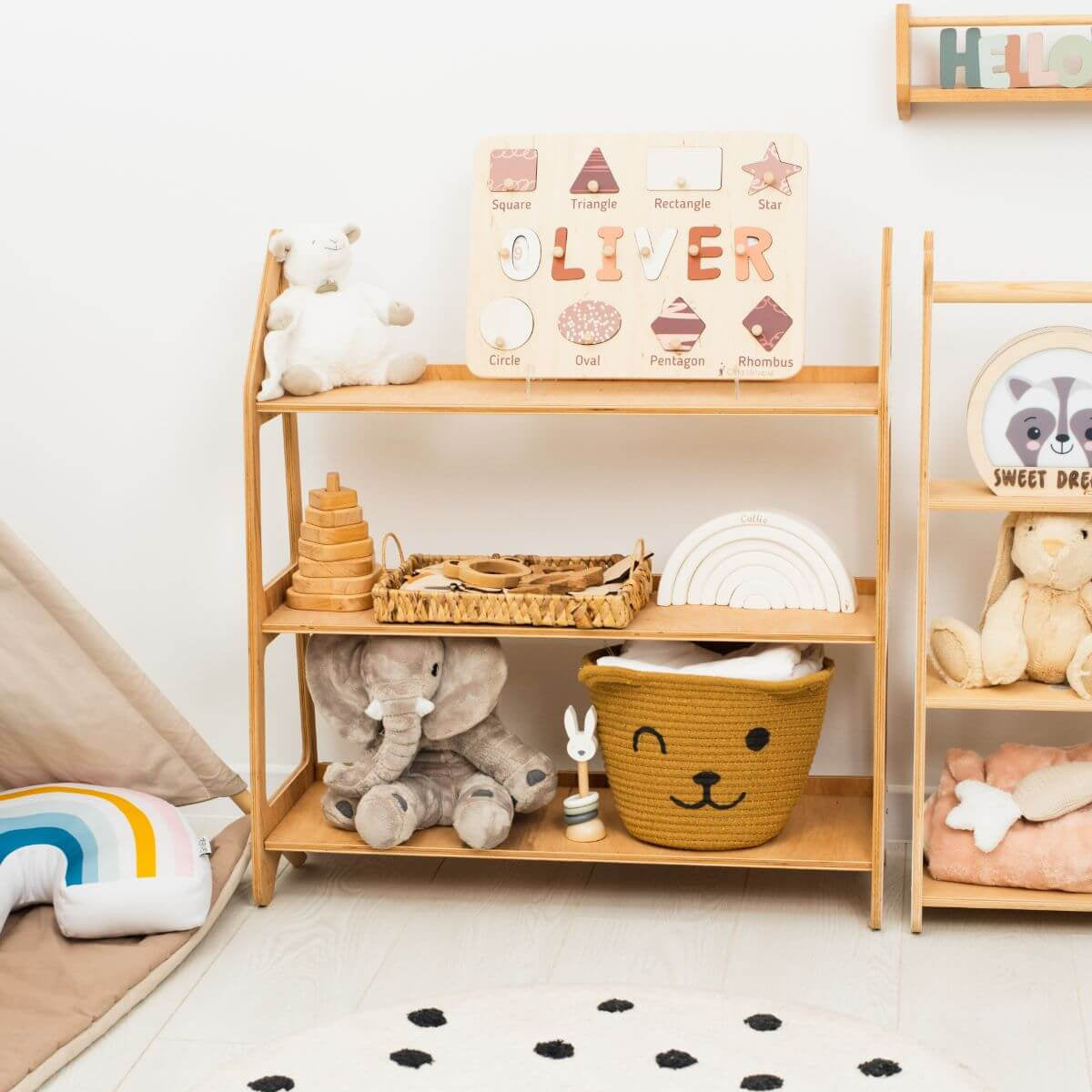 wooden shape puzzle 
