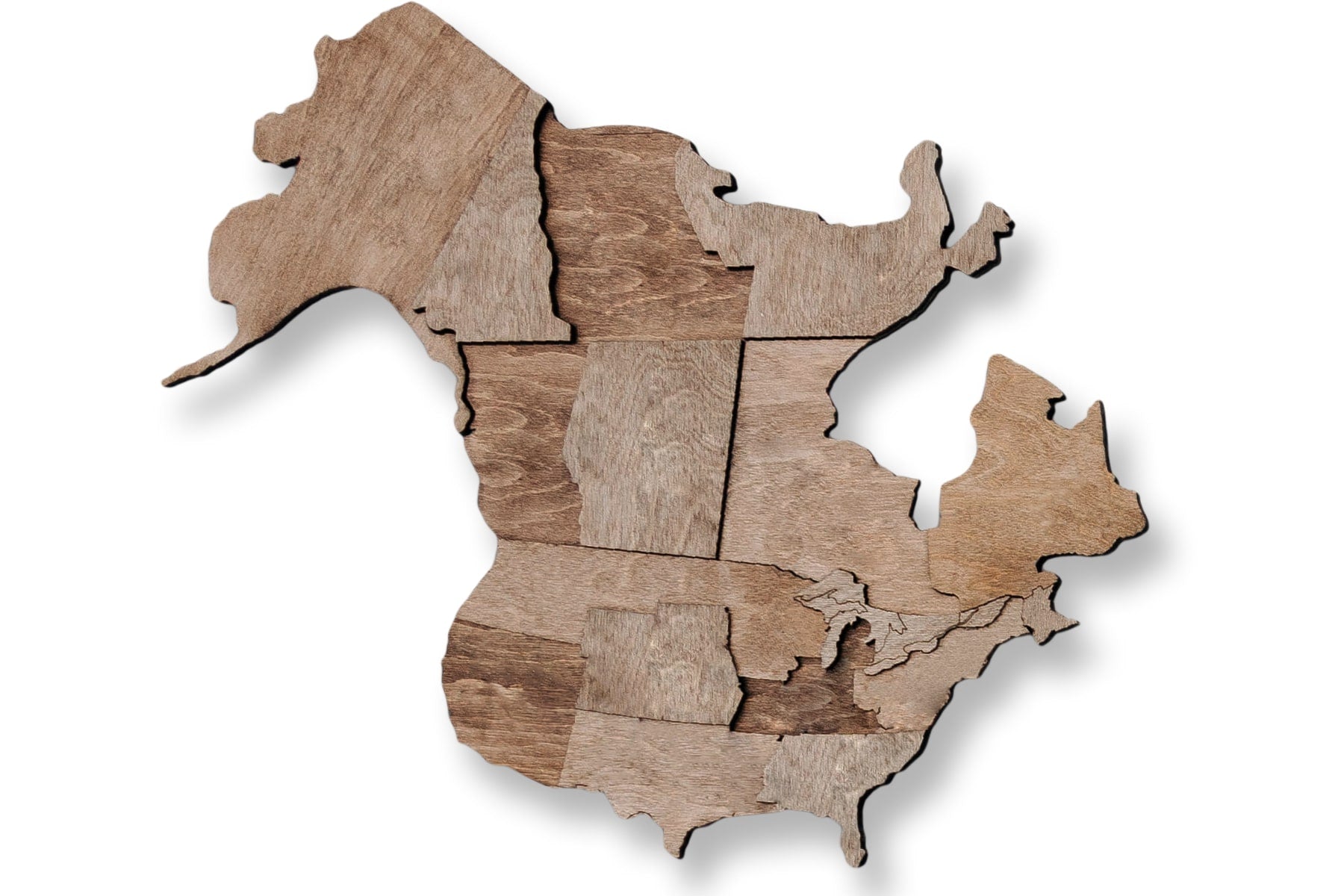 3D Wooden World Map Multilayered Terra ‣ Enjoy The Wood
