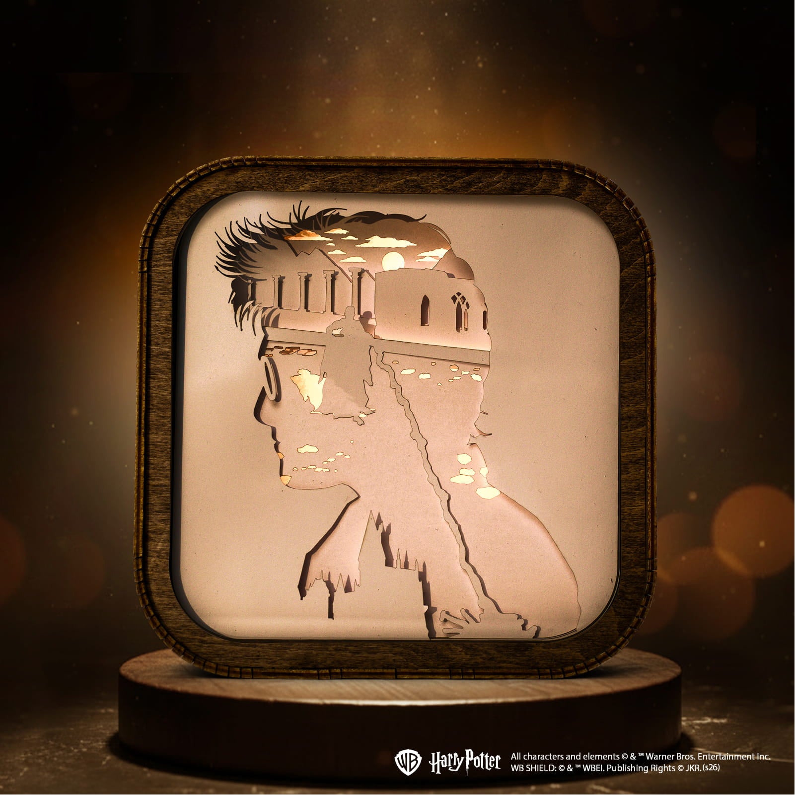 Wooden Paper Night Light - The Final Battle by Enjoy The Wood 