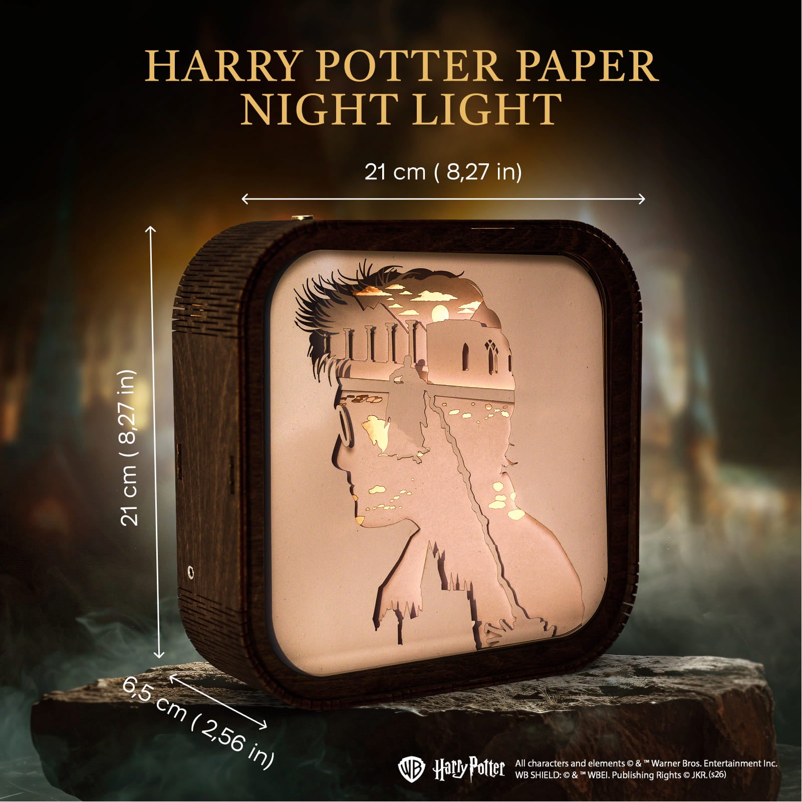 Wooden Paper Night Light - The Final Battle by Enjoy The Wood 