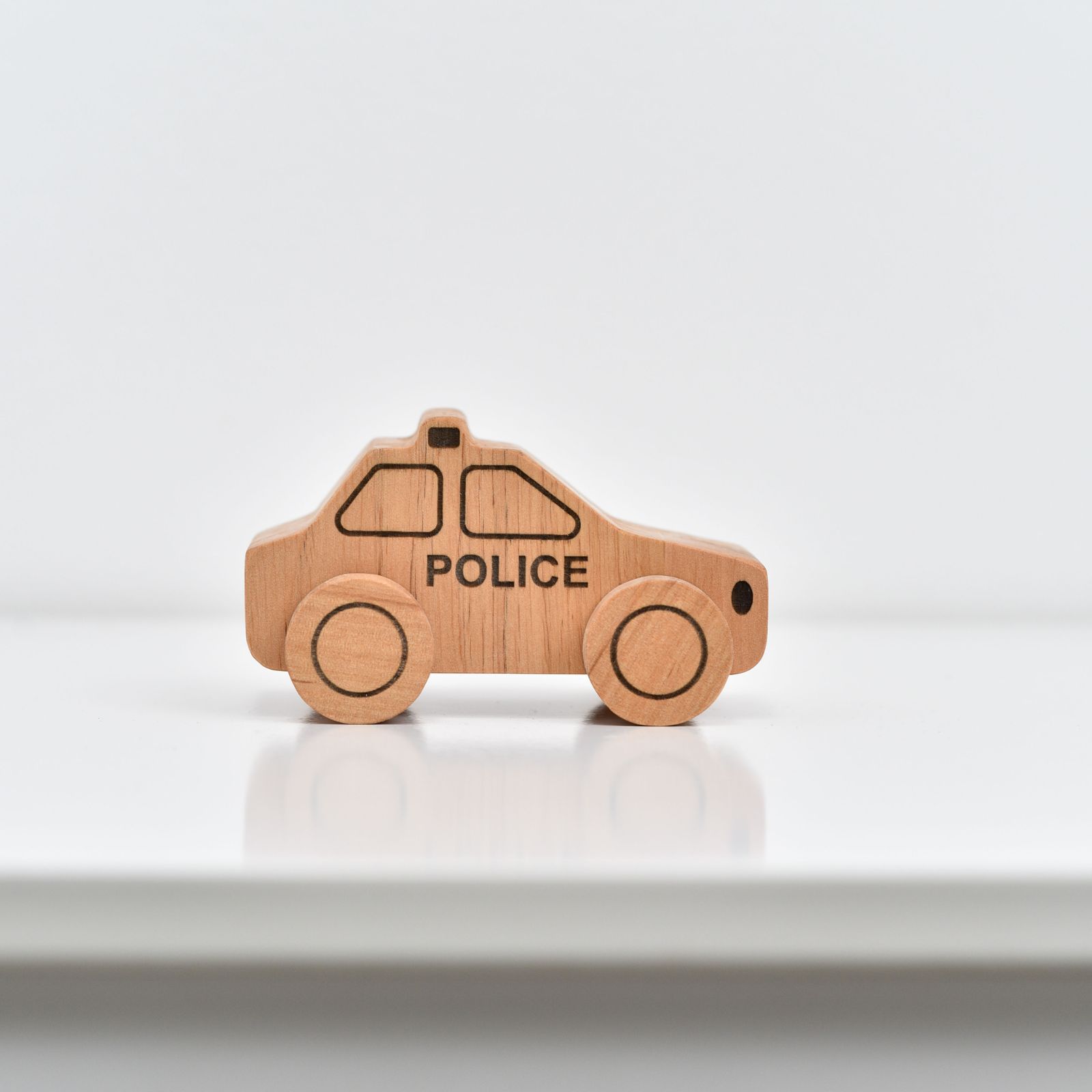 real wooden car