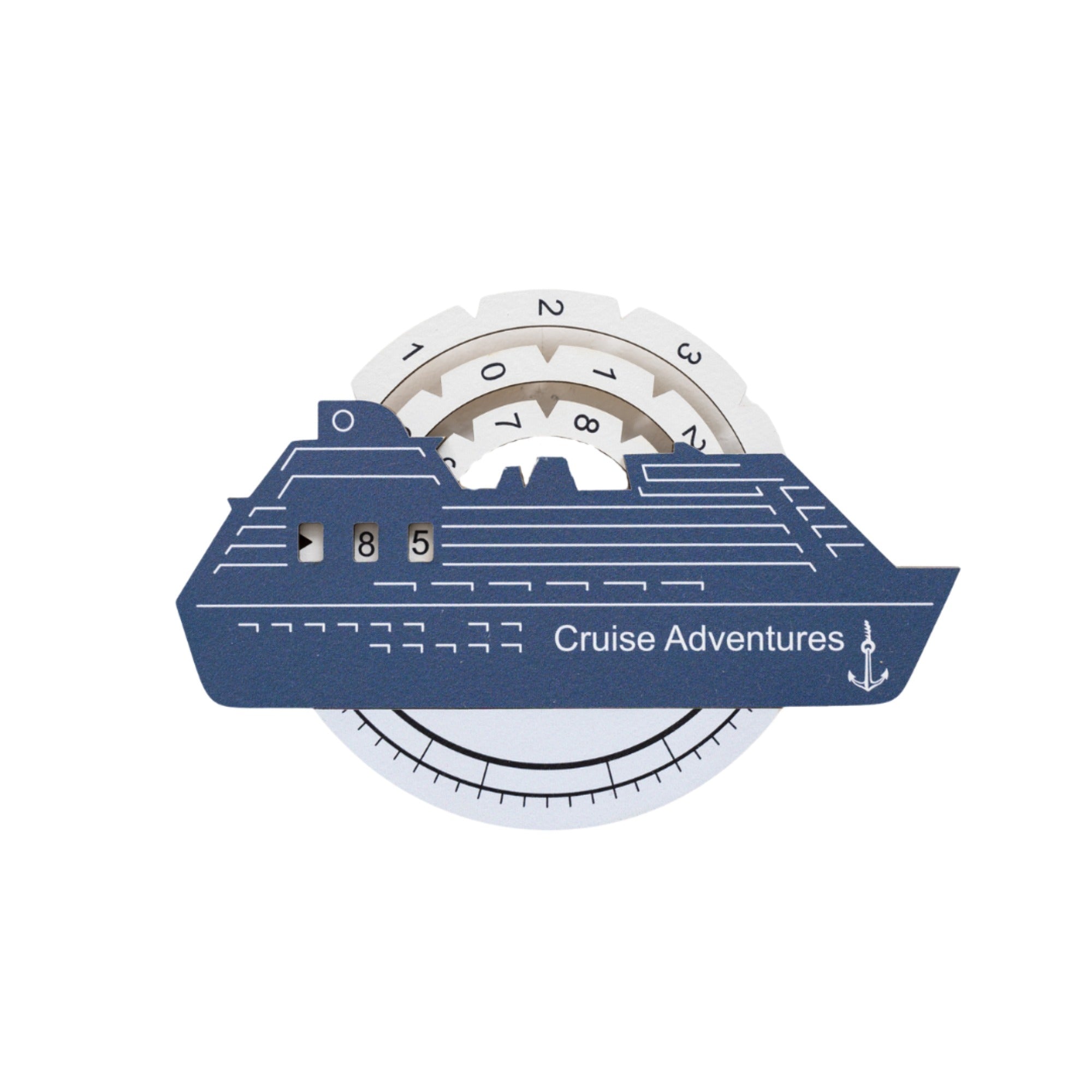 Travel Tracker Cruise Liner 3D Wooden Map - Cruise | Enjoy The Wood